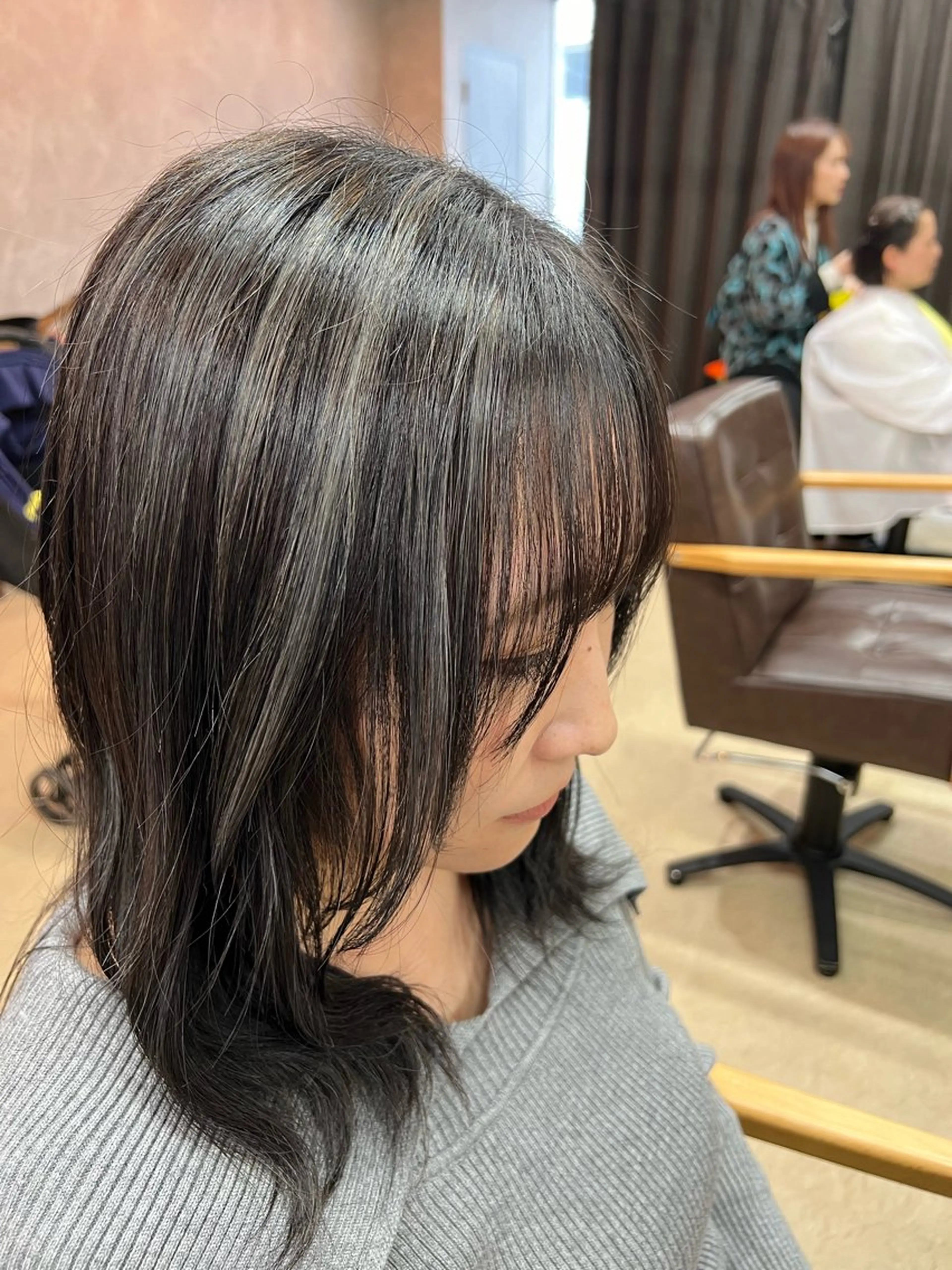 ミディアム カラー ハイライトカラー ハイライト men's&ladys J'sGrace【メンズアンドレディース ジェイズグレイス】所属・🌻J'sGrace /JUMA🌻のヘアスタイル