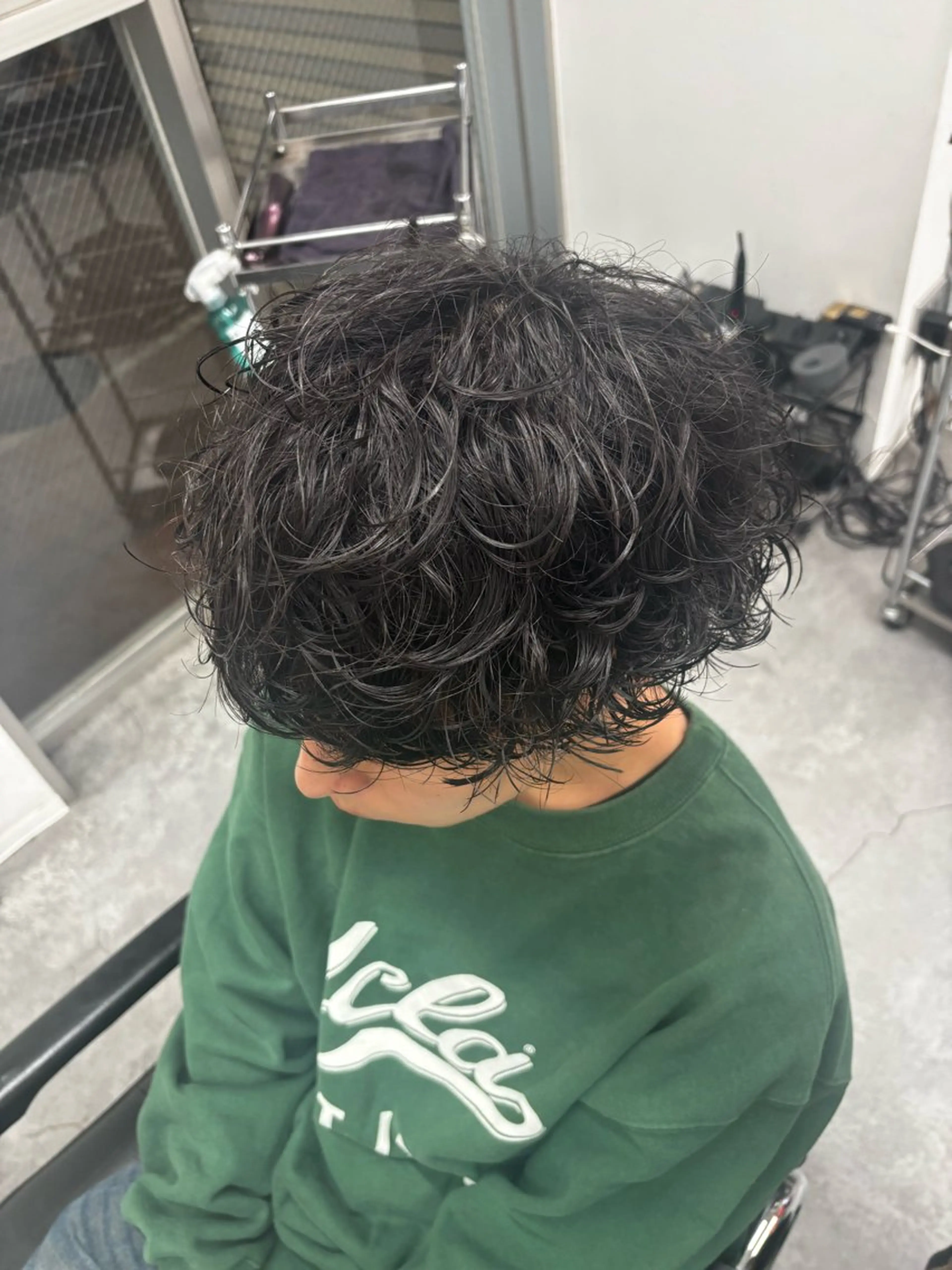 パーマ メンズ メンズ特化✨️ 韓国風パーマ🔥一八のヘアスタイル