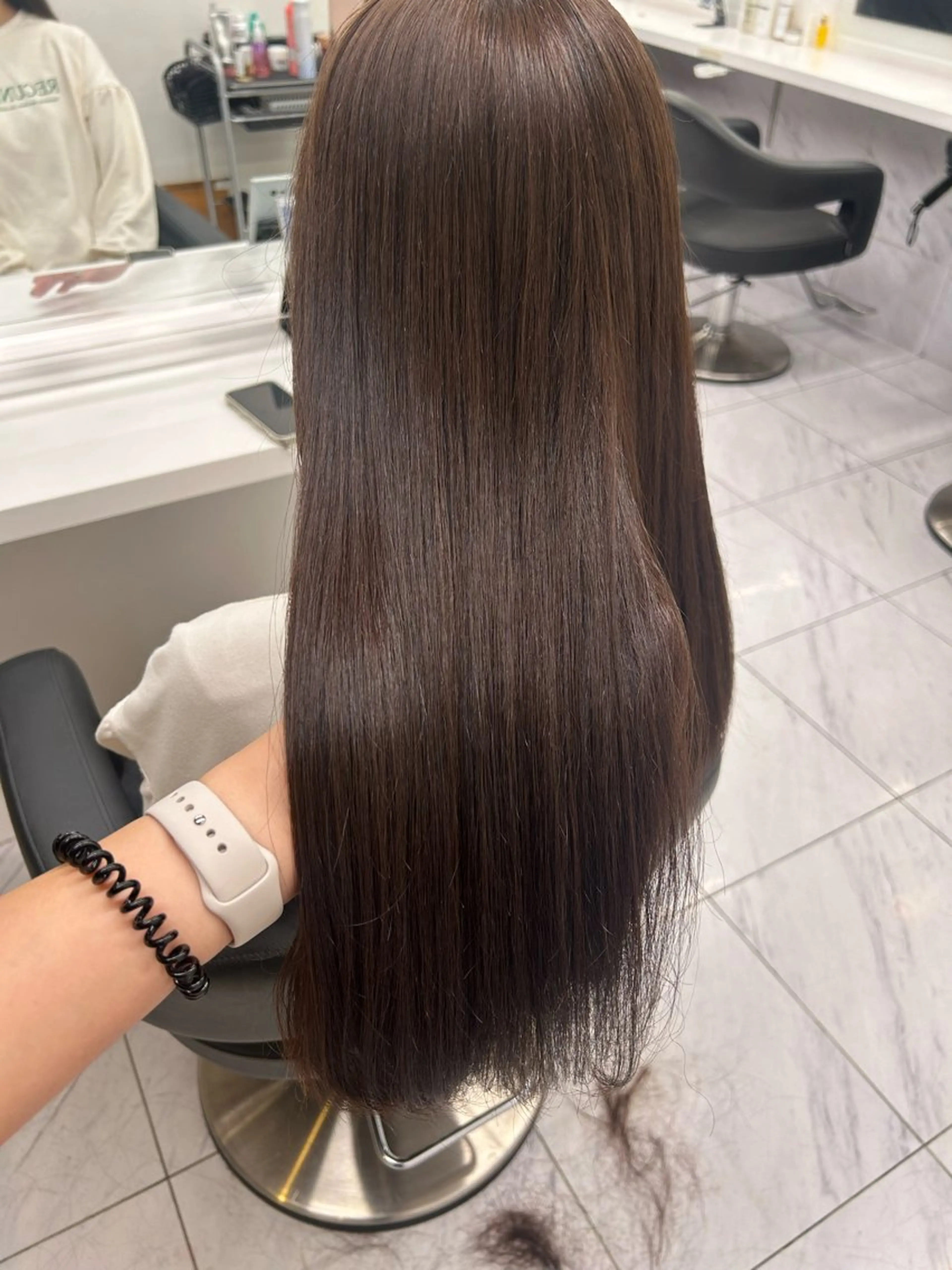 ロング カラー 🎀暖色/ラベンダー /paru🤍のヘアスタイル