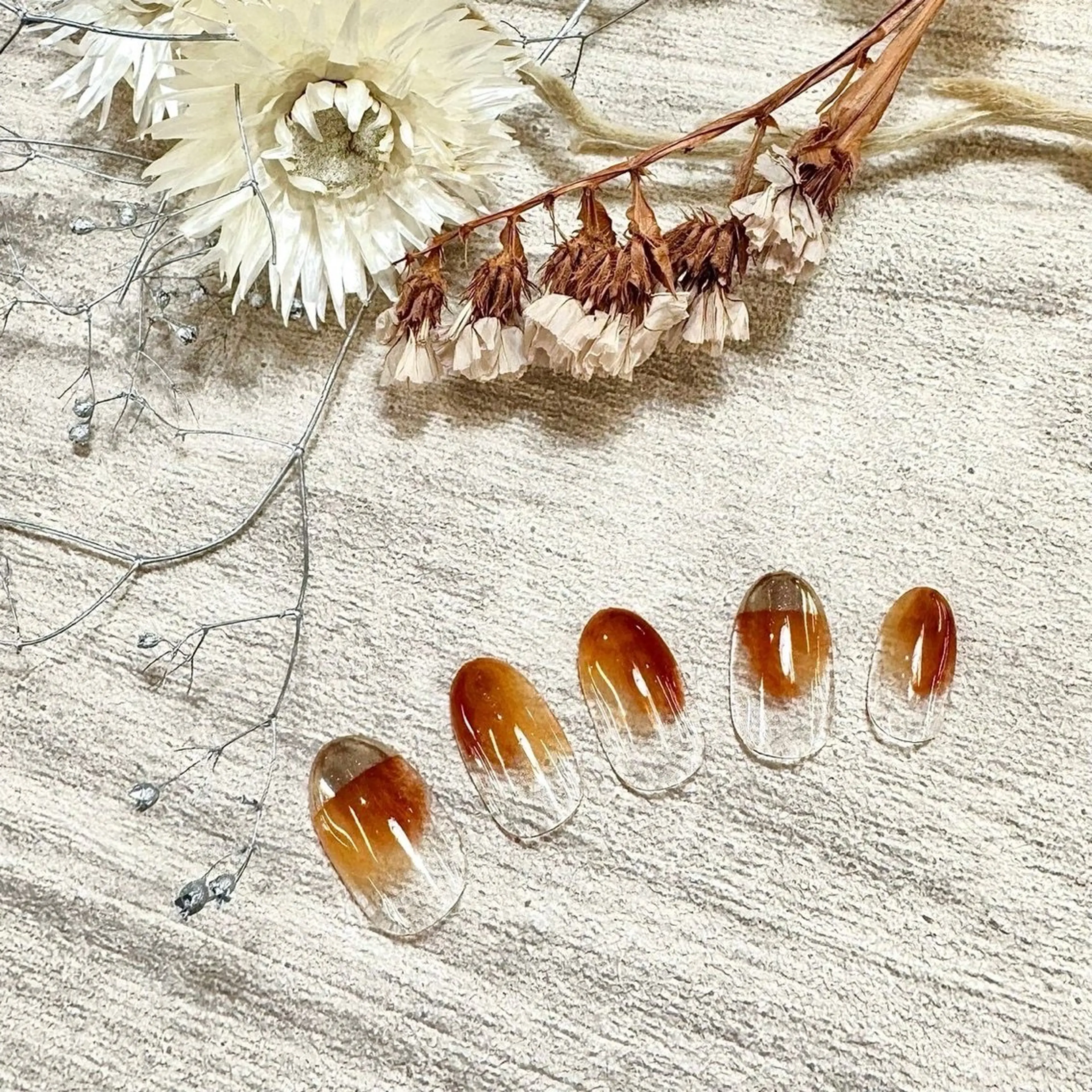 ネイル ⭐︎休業中の練習⭐︎ JNA認定講師髙橋のネイルデザイン