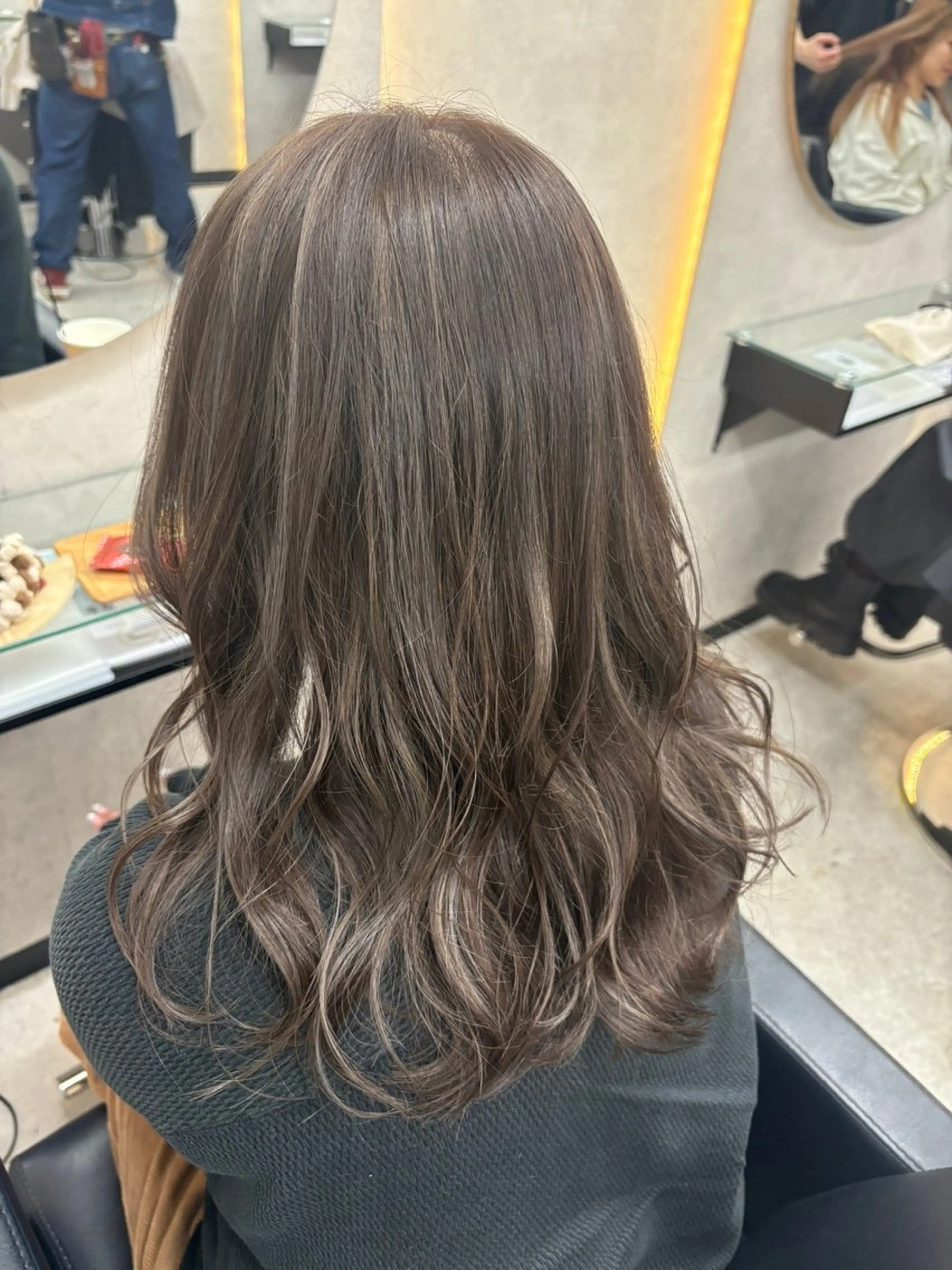 セミロング 池田 かずみのヘアスタイル