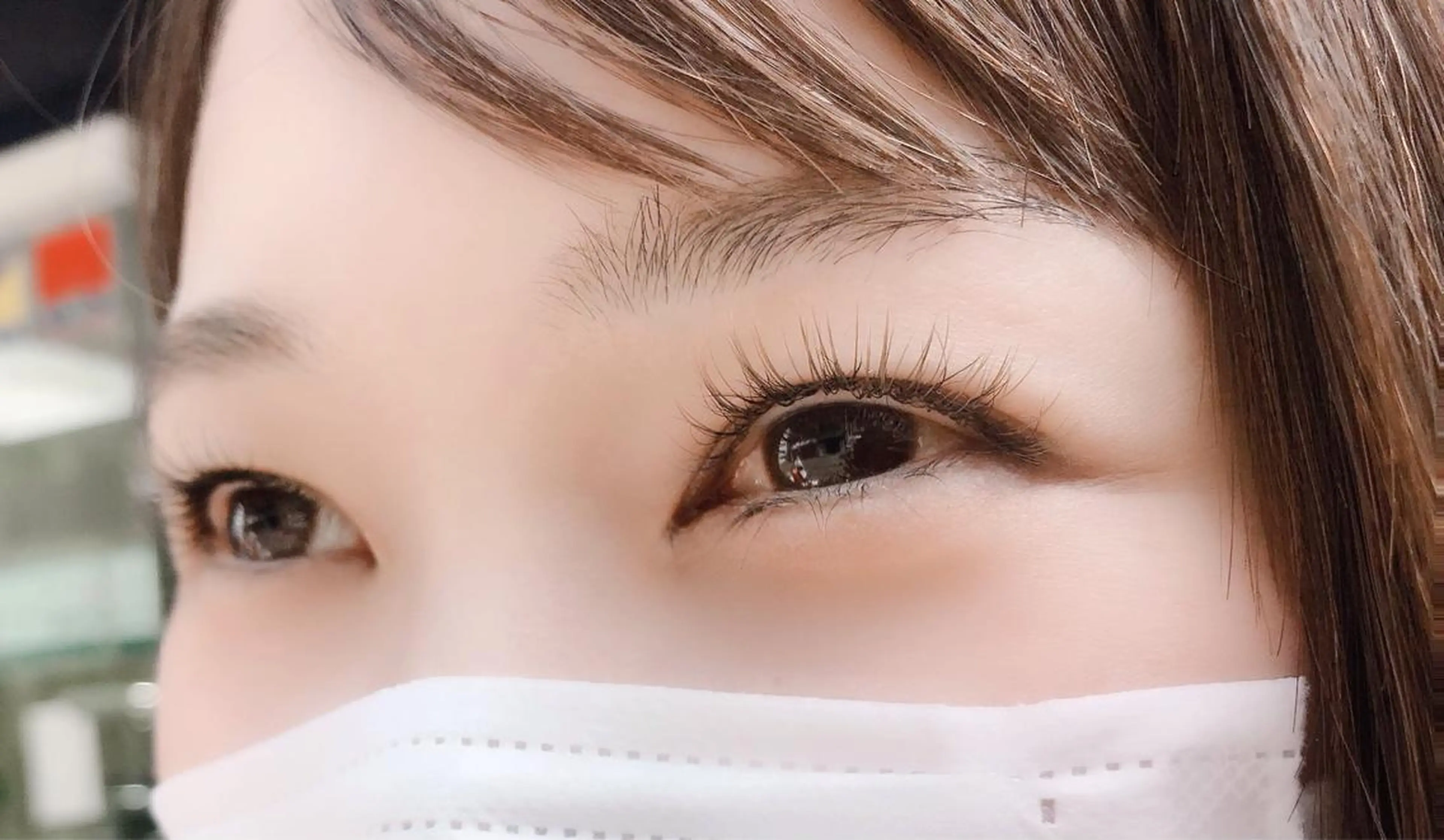 マツエク・マツパ カラーマツエク Fleur フルールのマツエク・マツパデザイン