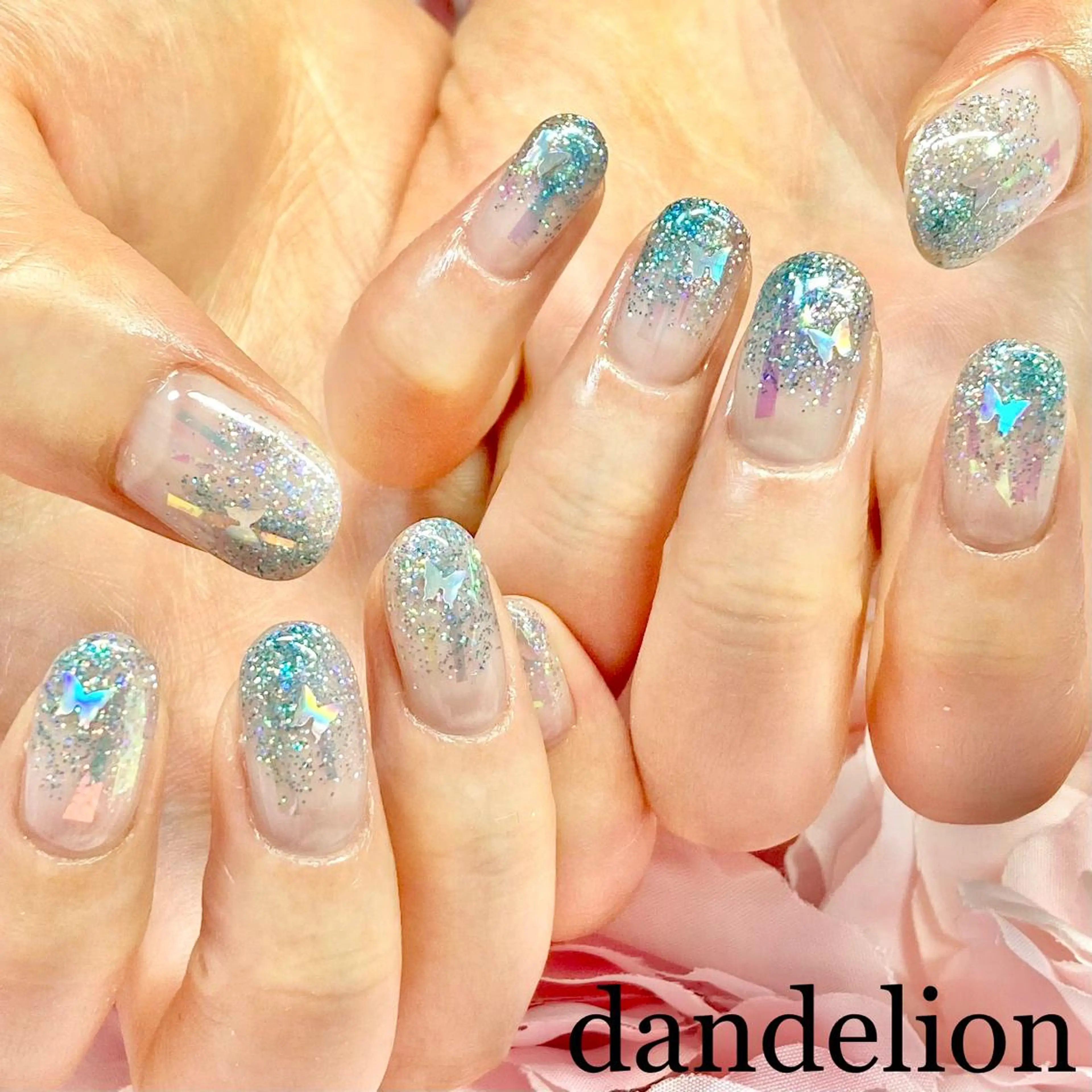 ネイル ハンドネイル ハンドケア dandelion ダンデライオンのネイルデザイン