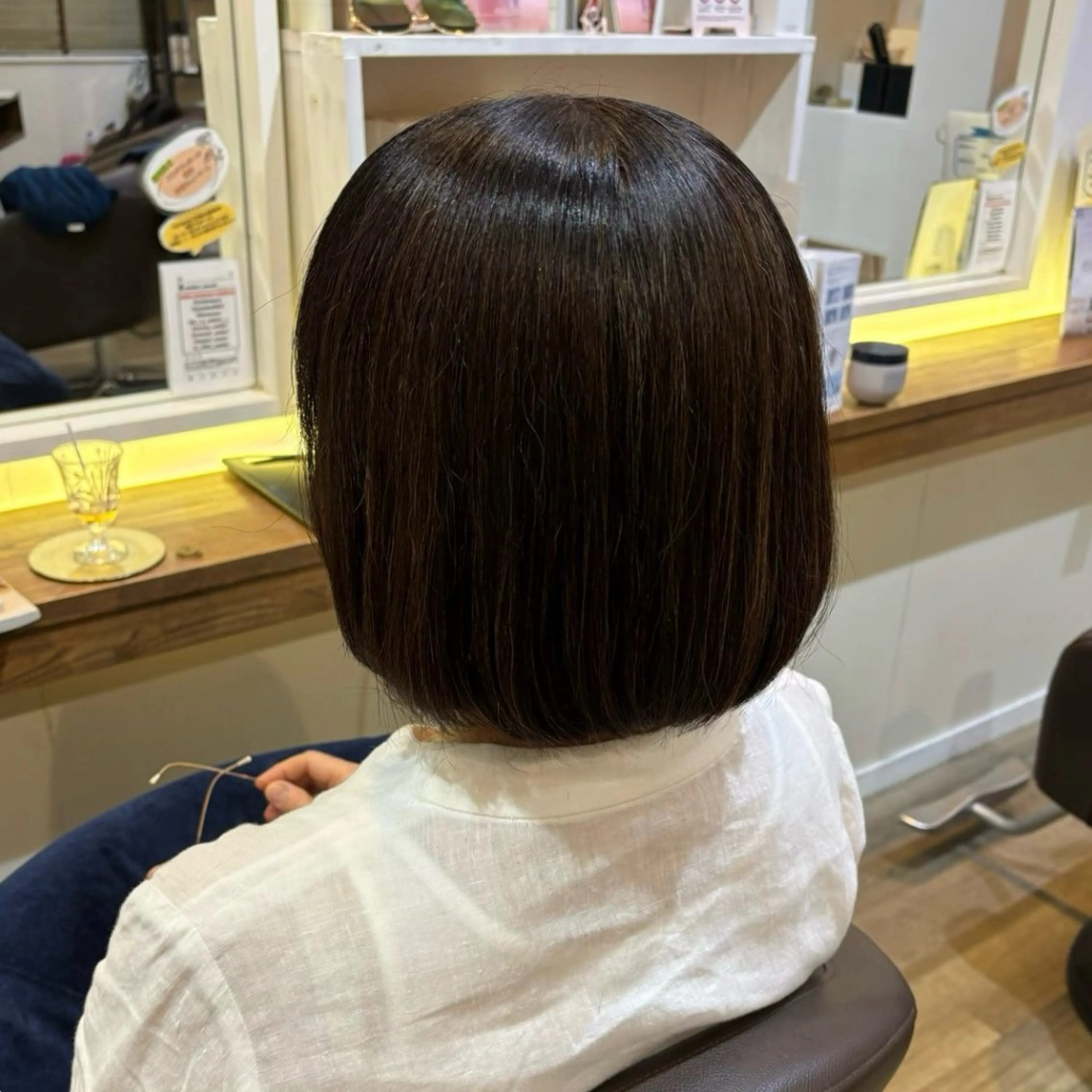 根本2センチまでのリタッチカラー＋お仕上げブローの写真