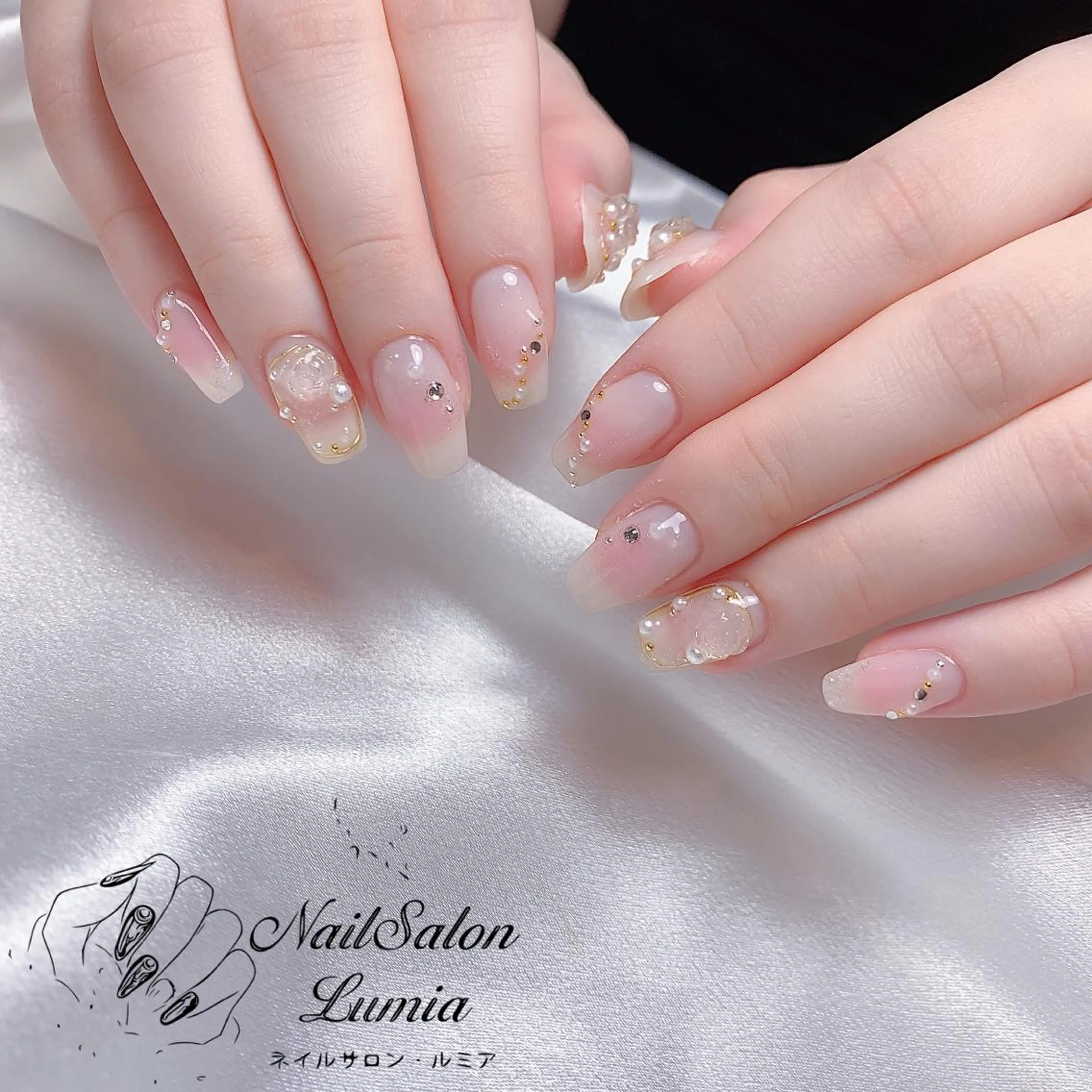 ネイル ハンドネイル ネイルサロン ルミア Lumia 店長のネイルデザイン