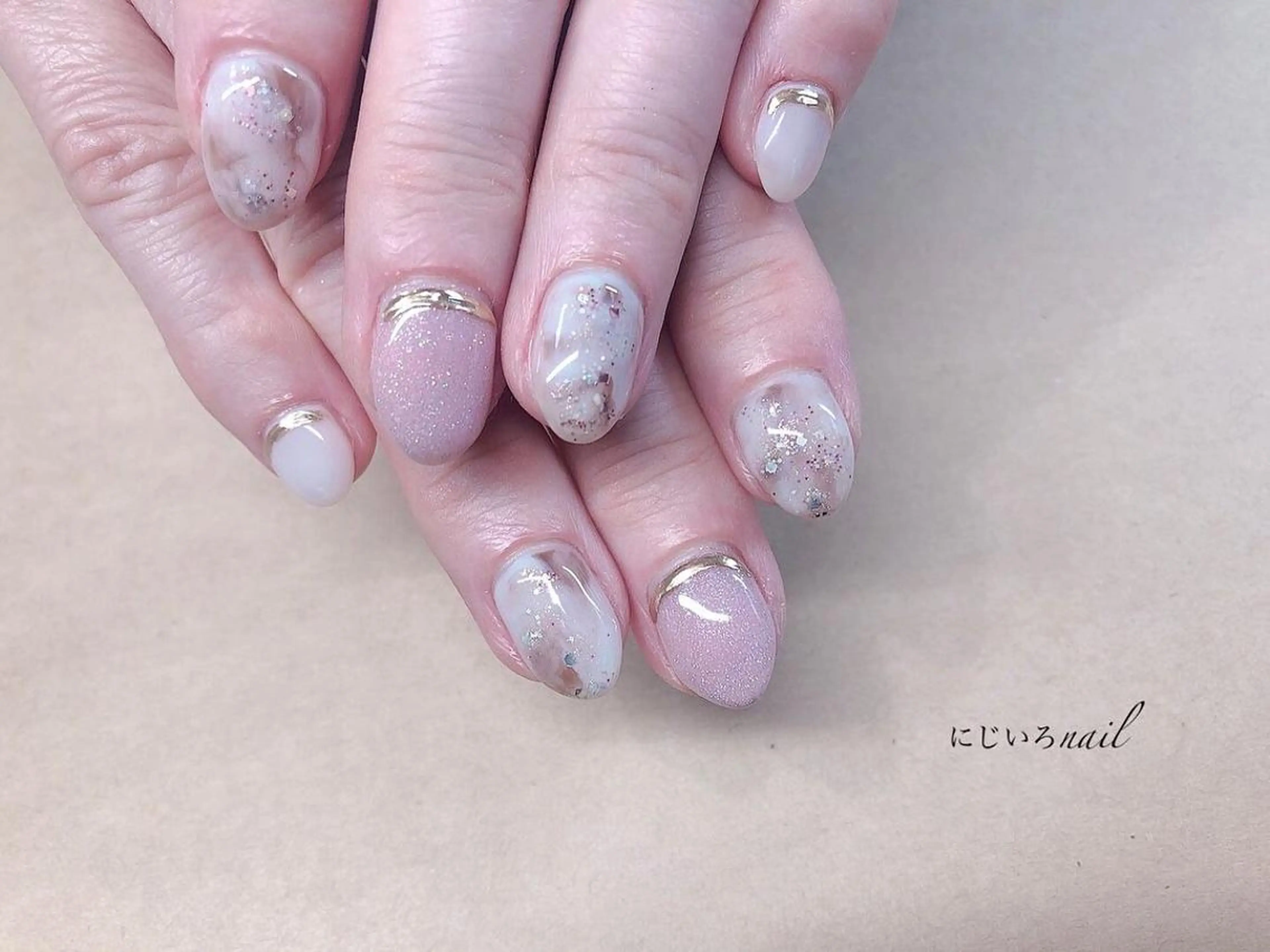 ネイル にじいろ nailのネイルデザイン
