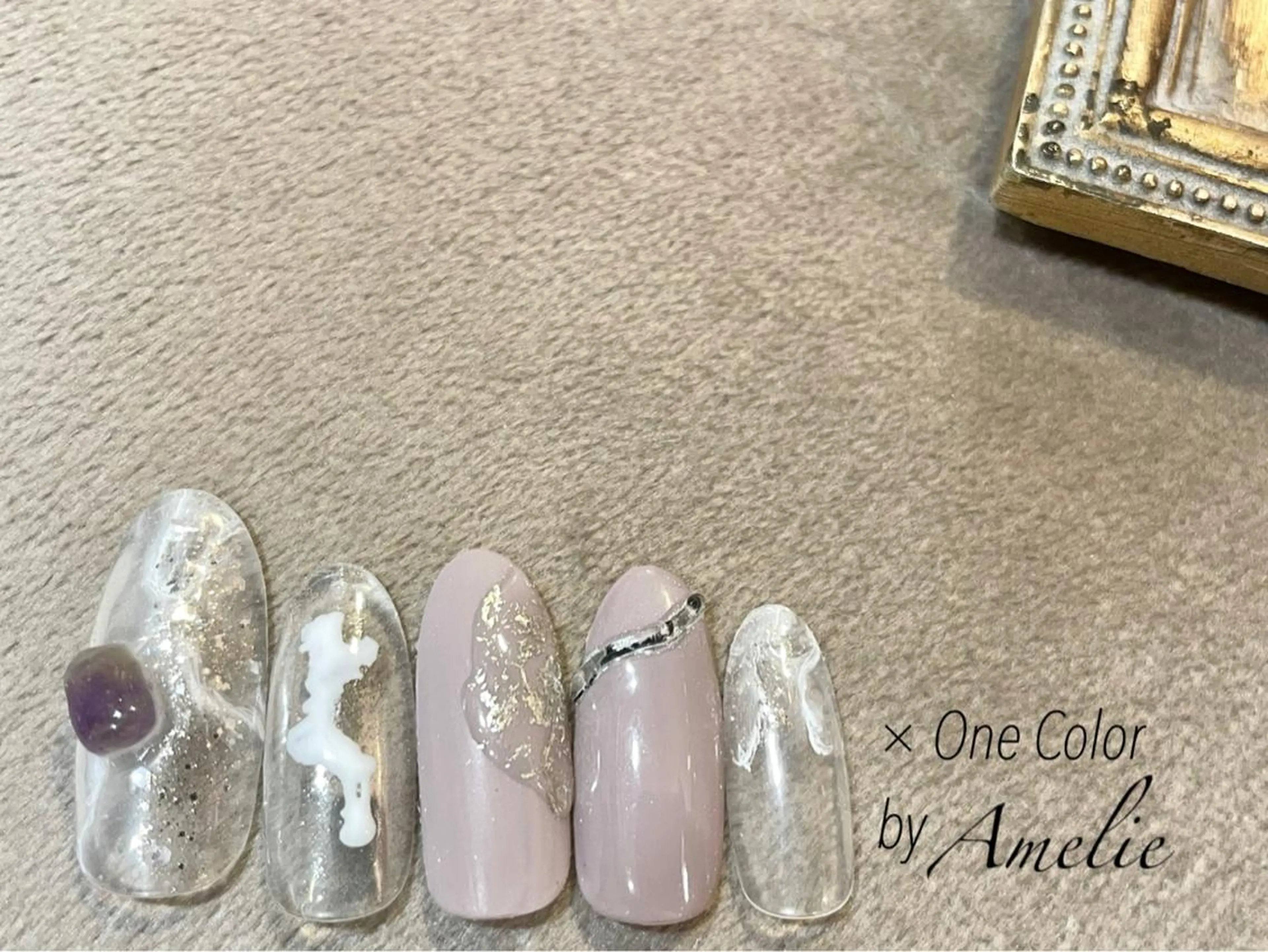 ネイル アートネイル ニュアンスネイル ワンカラーネイル yo koのネイルデザイン