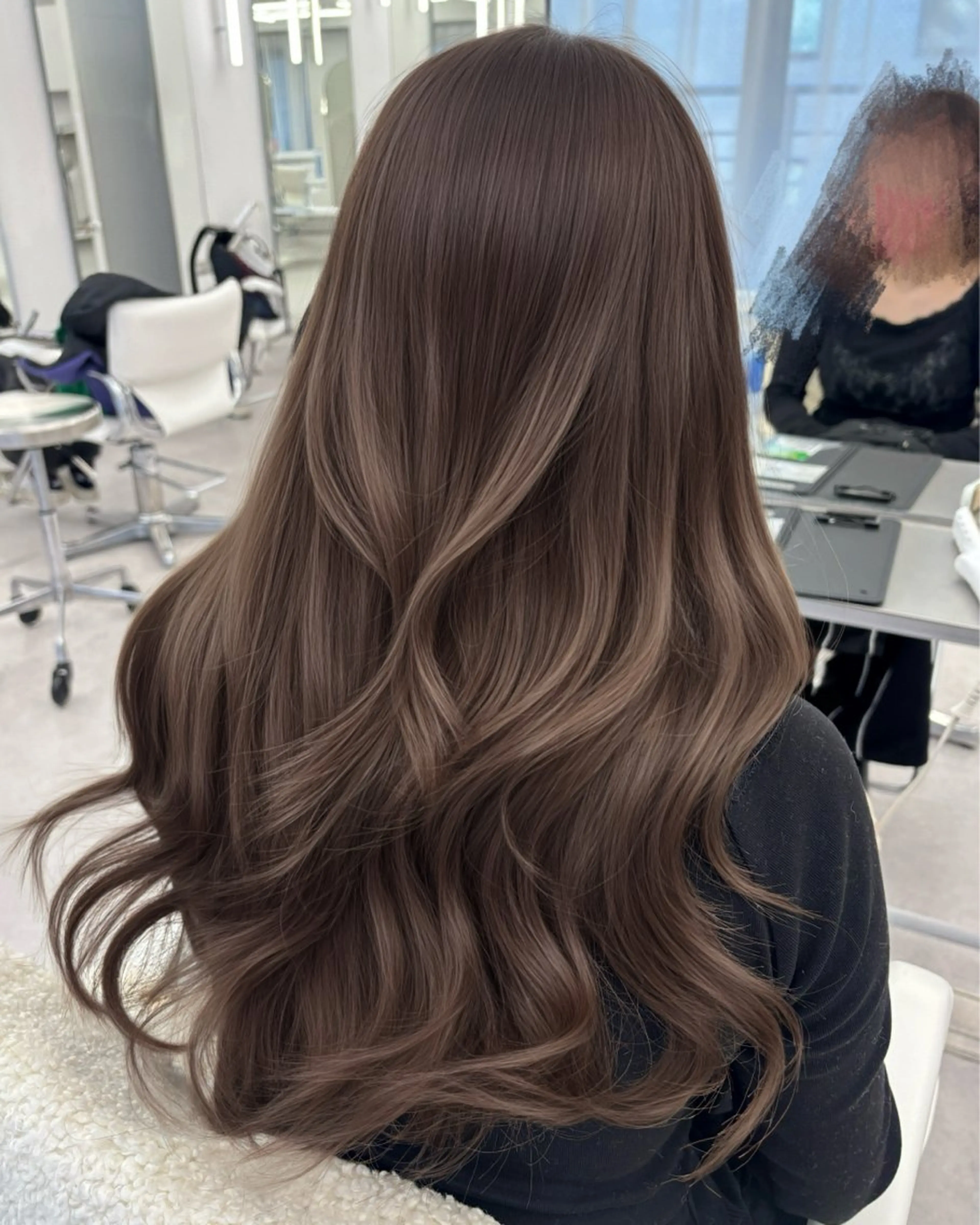 ロング カラー ヘアカラー トリートメント 🫧いちの 🫧のヘアスタイル