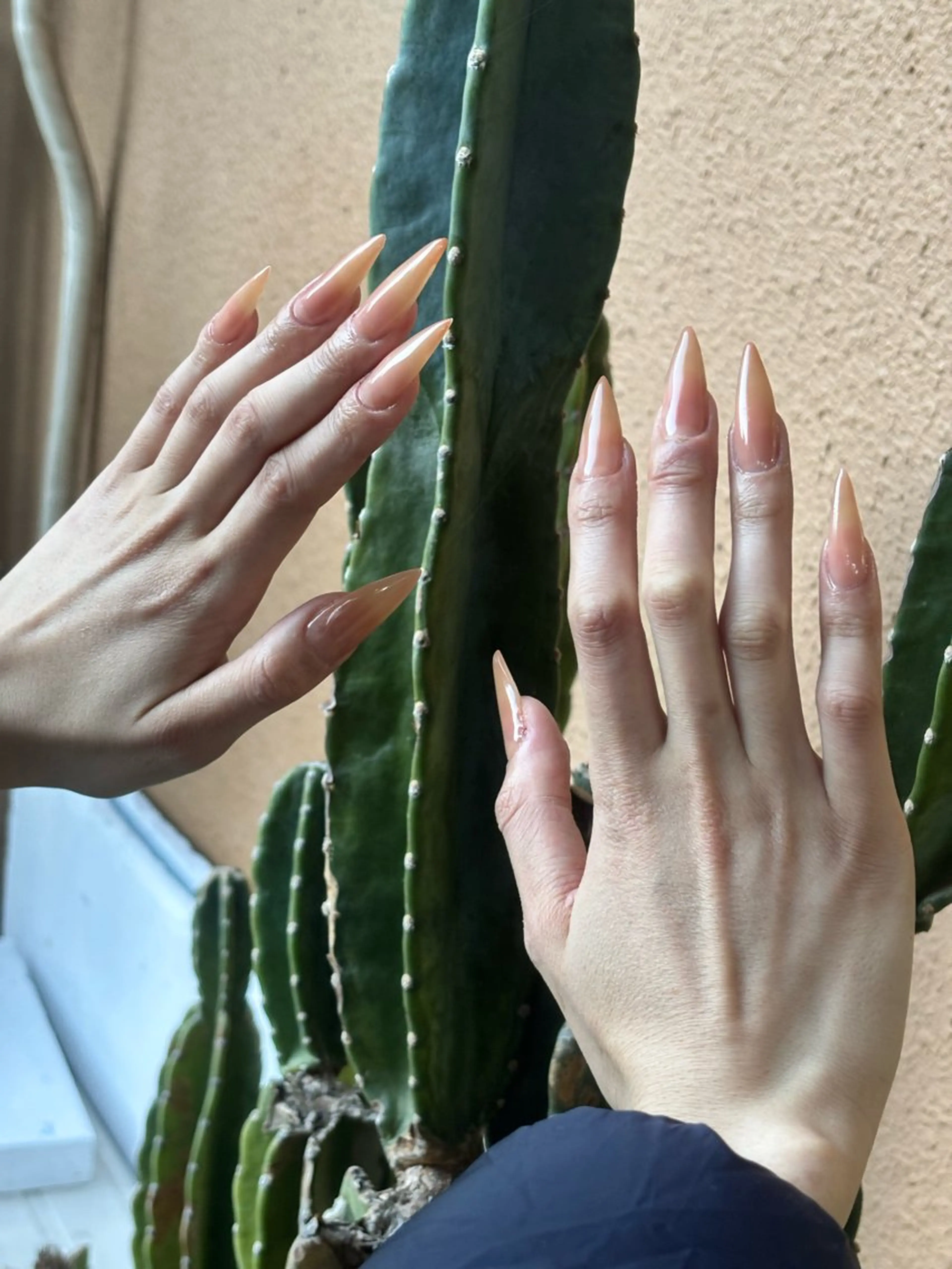 ネイル 長さ出し ロングネイル スーパーロングネイル Filonnail rinaのネイルデザイン