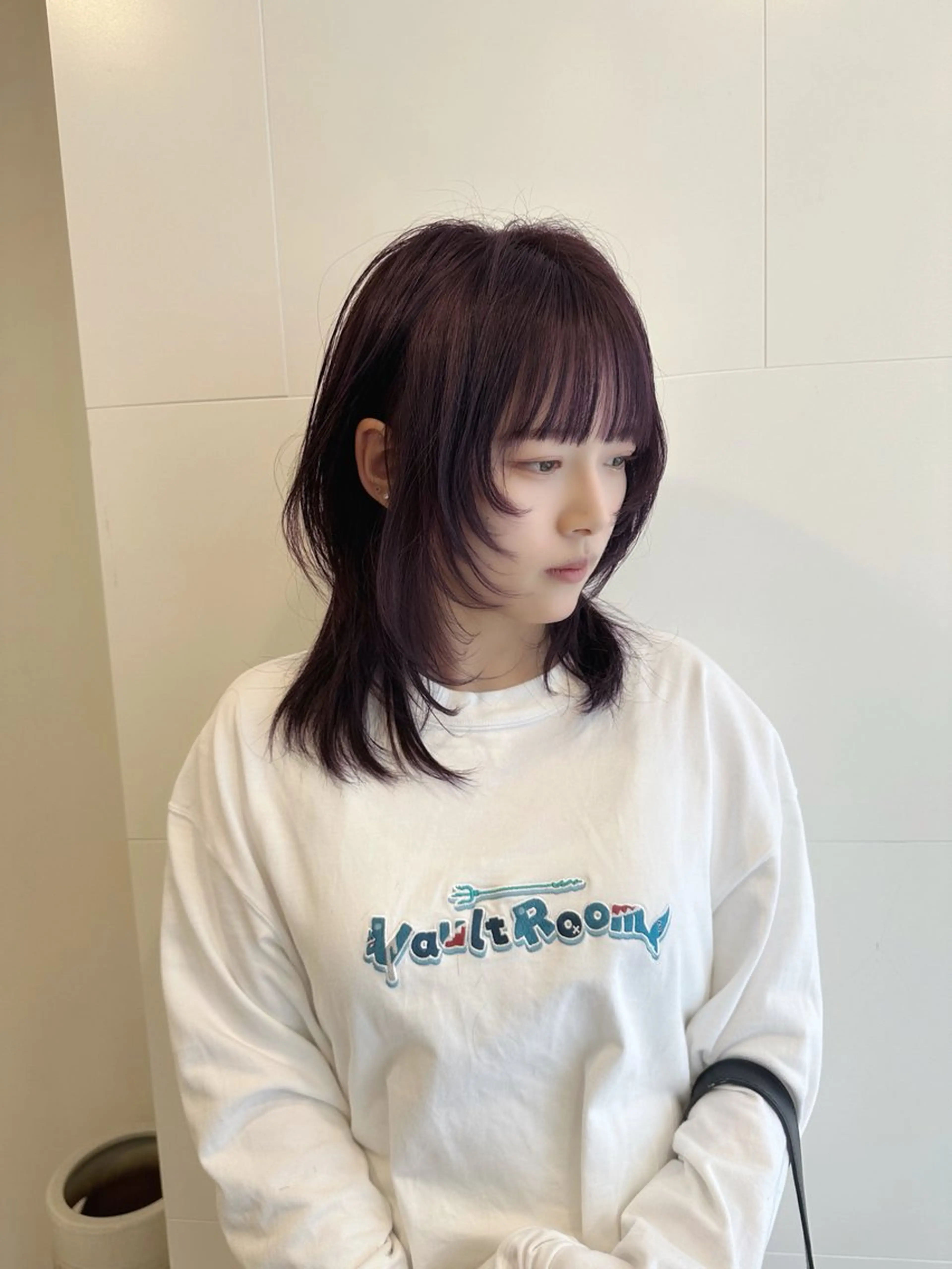 ミディアム 艶カラー／艶髪/川上 慶貴のヘアスタイル