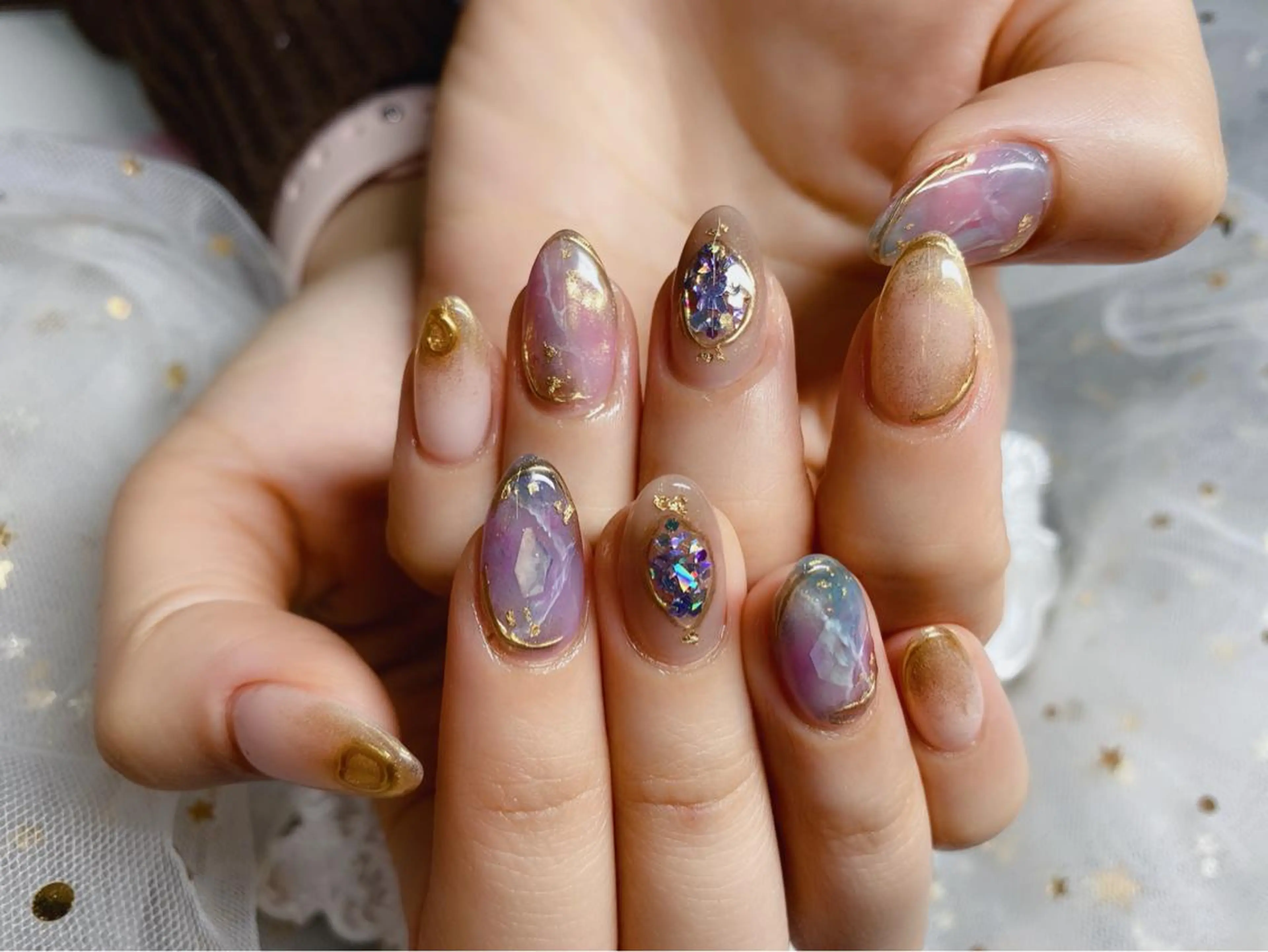 ネイル ニュアンスネイル Lien  _リエン リエンのネイルデザイン