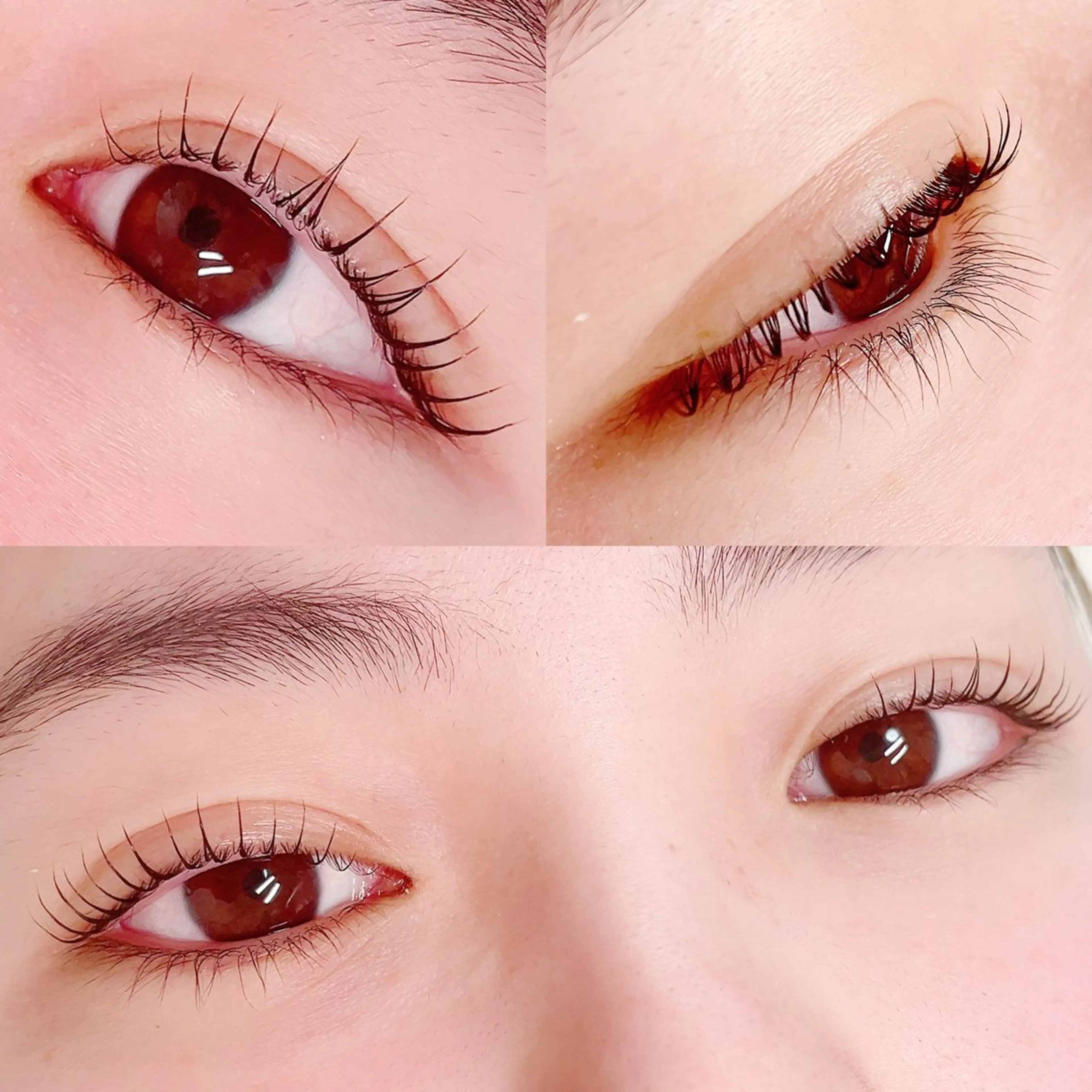 マツエク・マツパ ケラチンラッシュリフト バービーラッシュリフト フラットラッシュ ナチュラル パリジェンヌラッシュリフト Lulu nerineのマツエク・マツパデザイン