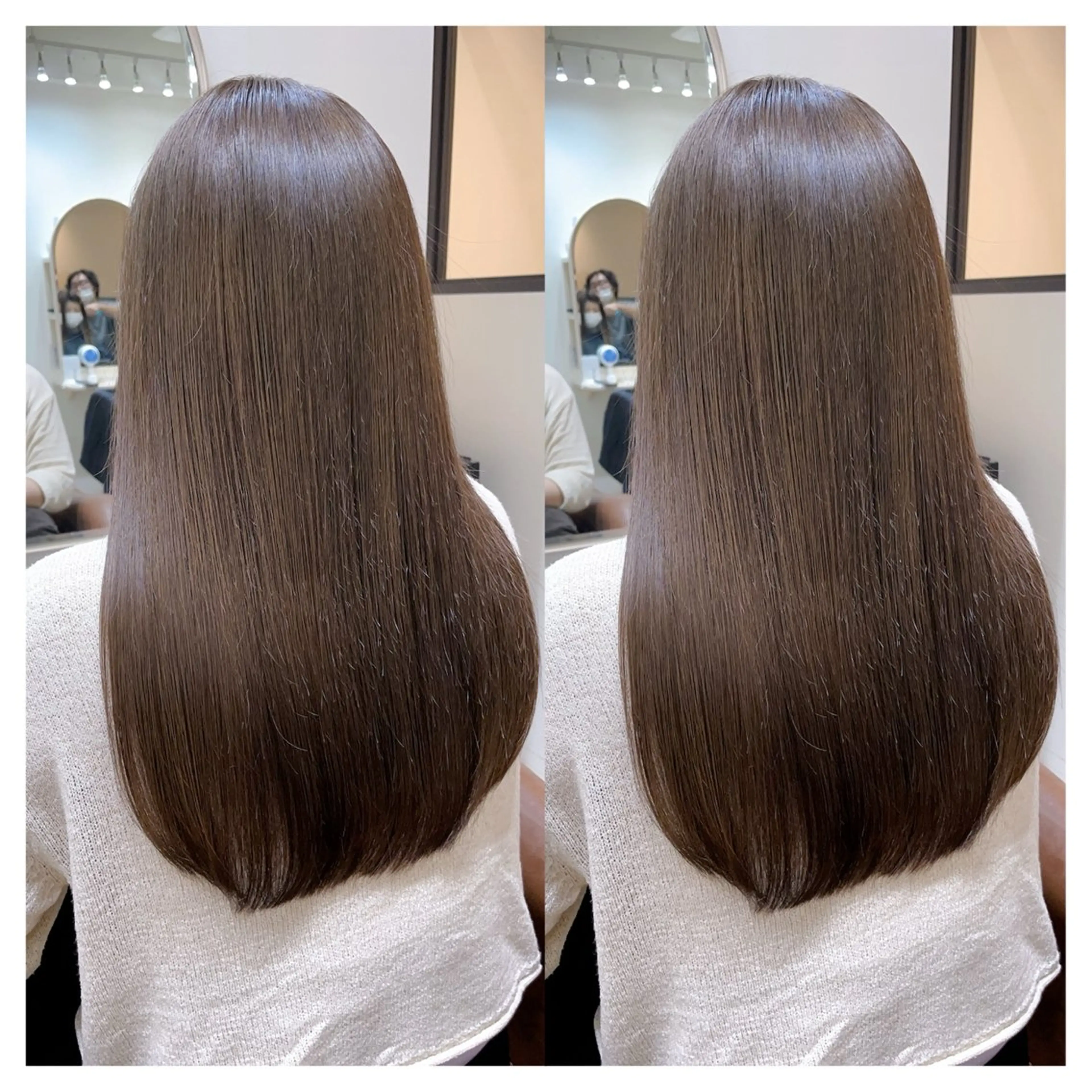 ロング カラー カット ヘアカラー トリートメント 村山 茉衣のヘアスタイル