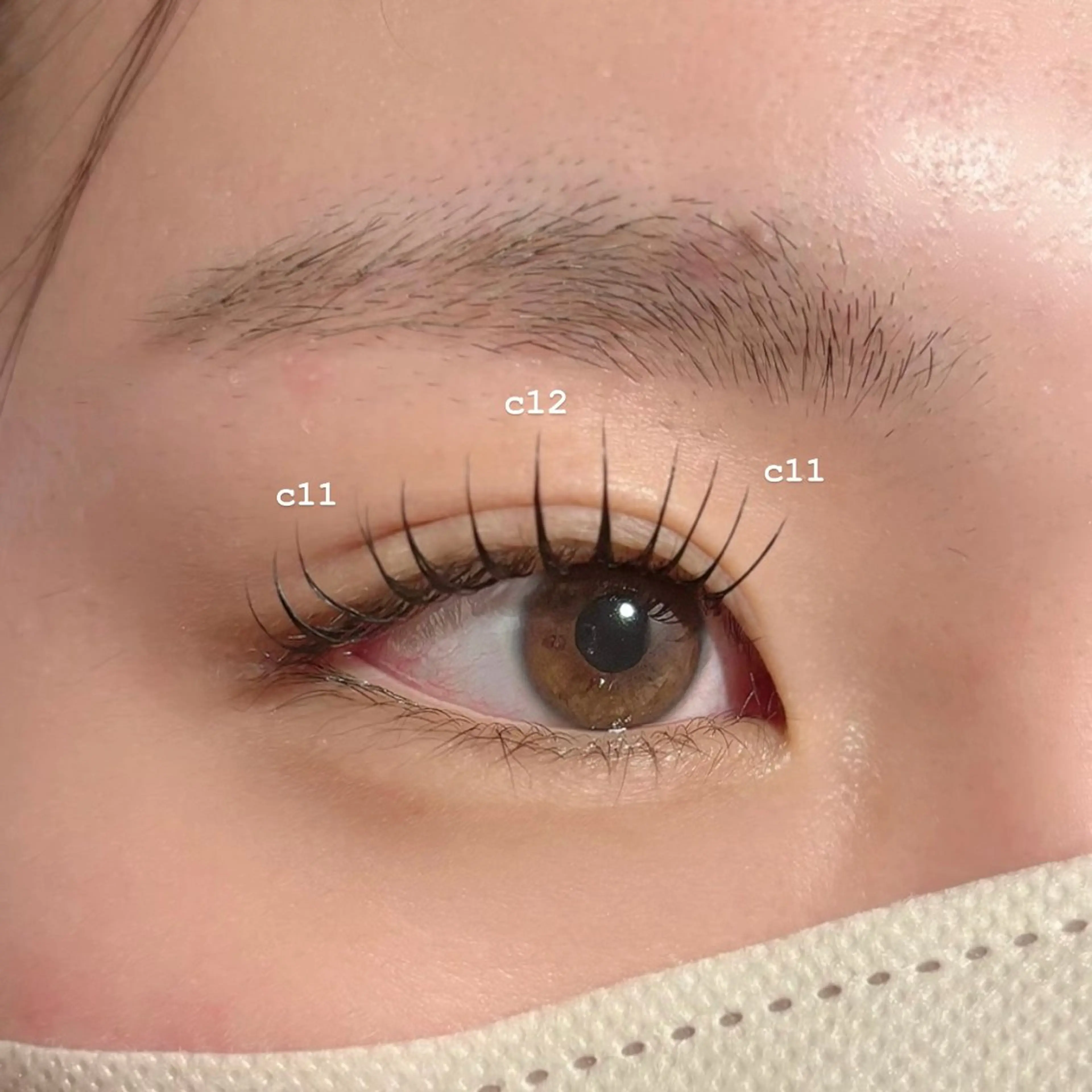 マツエク・マツパ Amour angeのマツエク・マツパデザイン