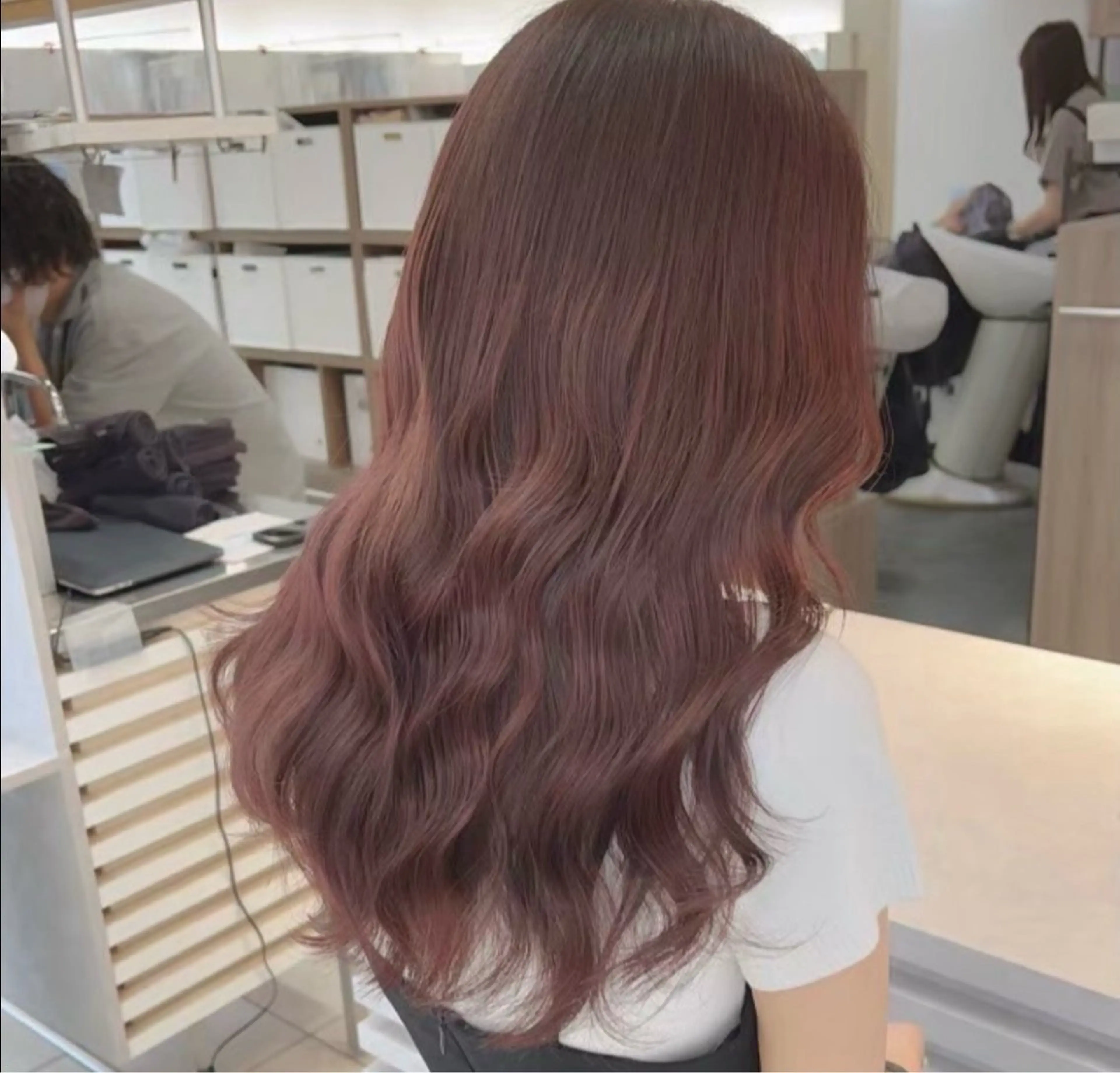 ロング カラー カット レイヤーカット/ボブ 🪐花木 香菜のヘアスタイル