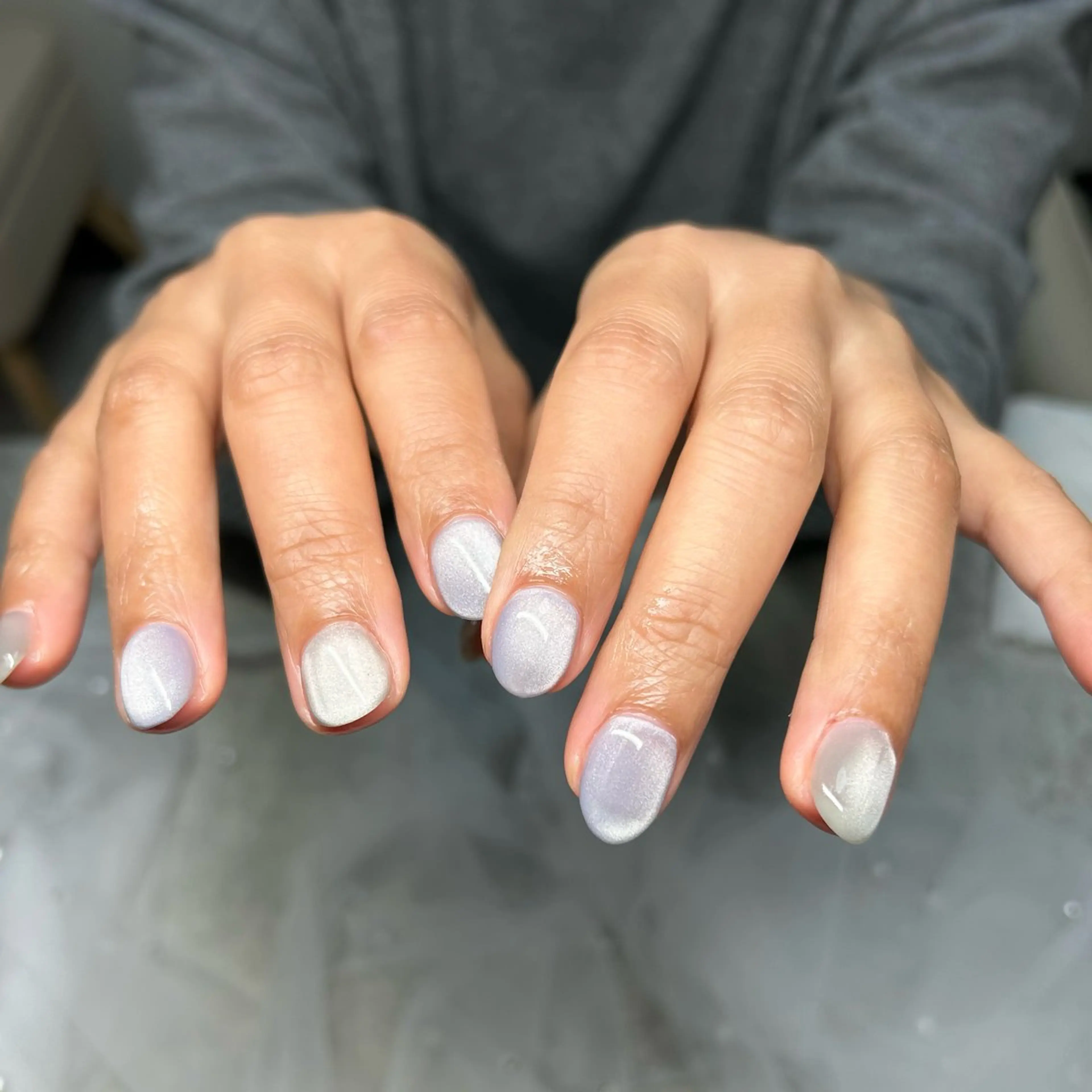 ネイル マグネットネイル ten nail salon　かえでのネイルデザイン