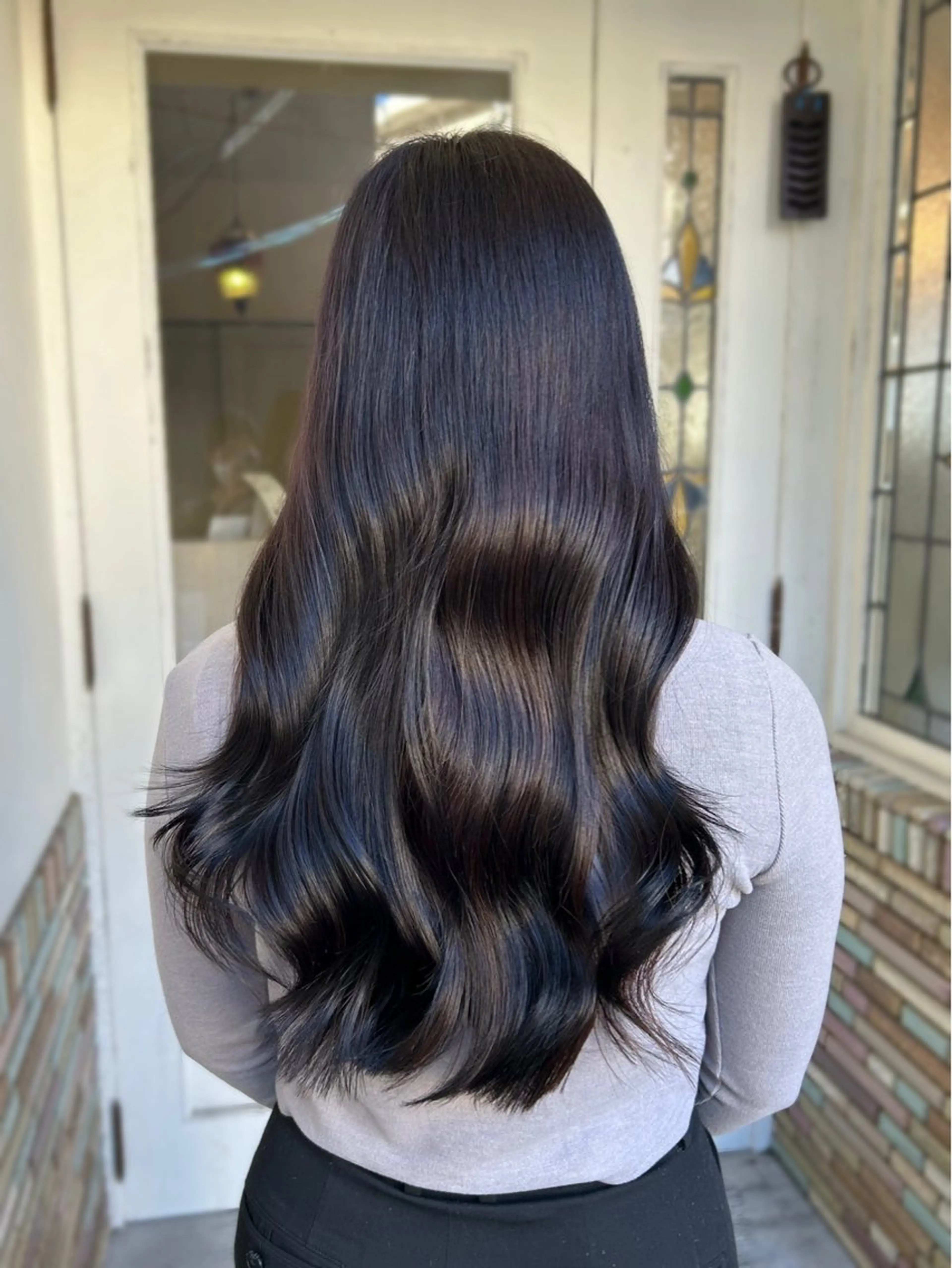 ロング 【艶ヘア】 どうまえのヘアスタイル