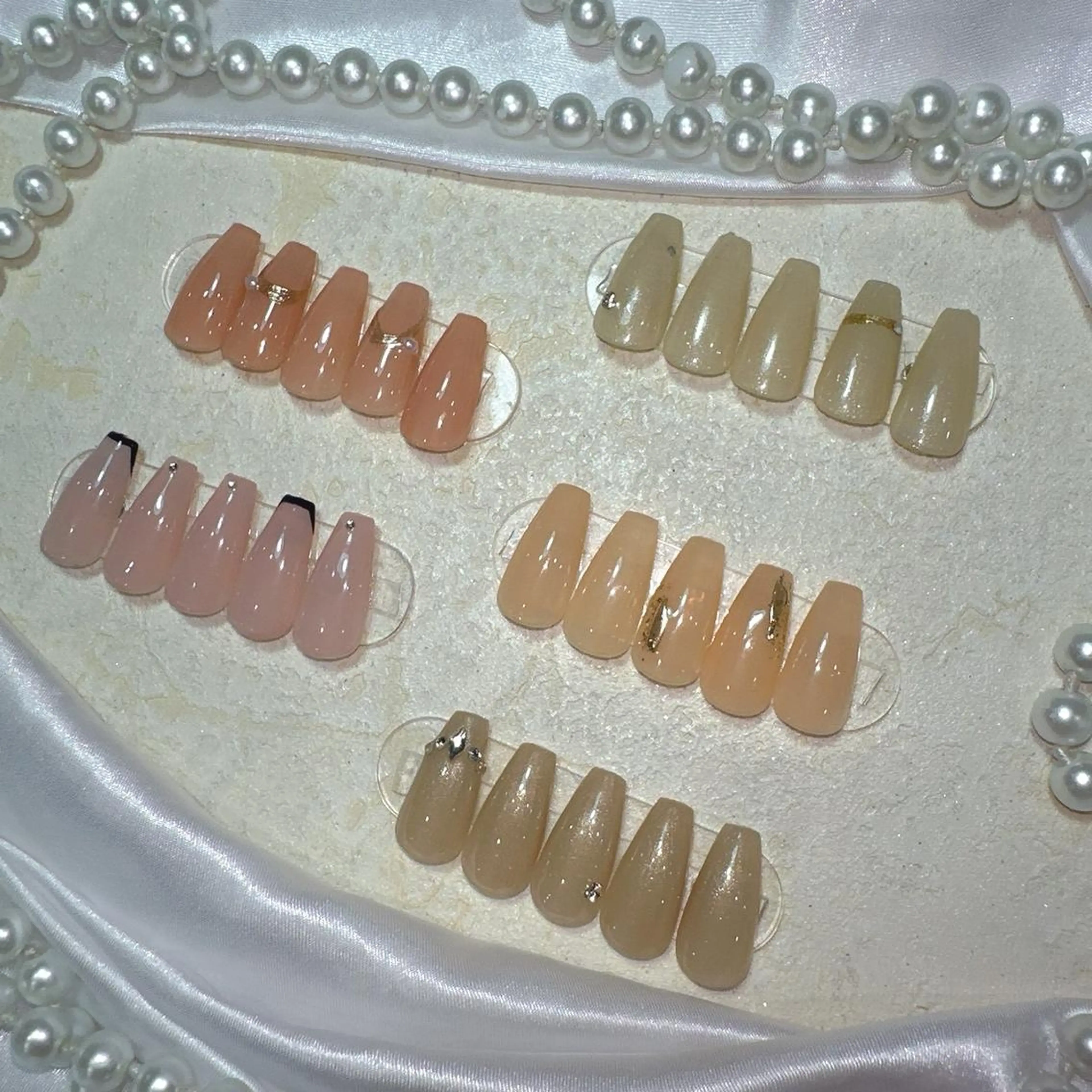 ネイル アートネイル フラッシュネイル ジェルネイル 氷ネイル・うるうるネイル キラキラネイル You&Me Yuiのネイルデザイン