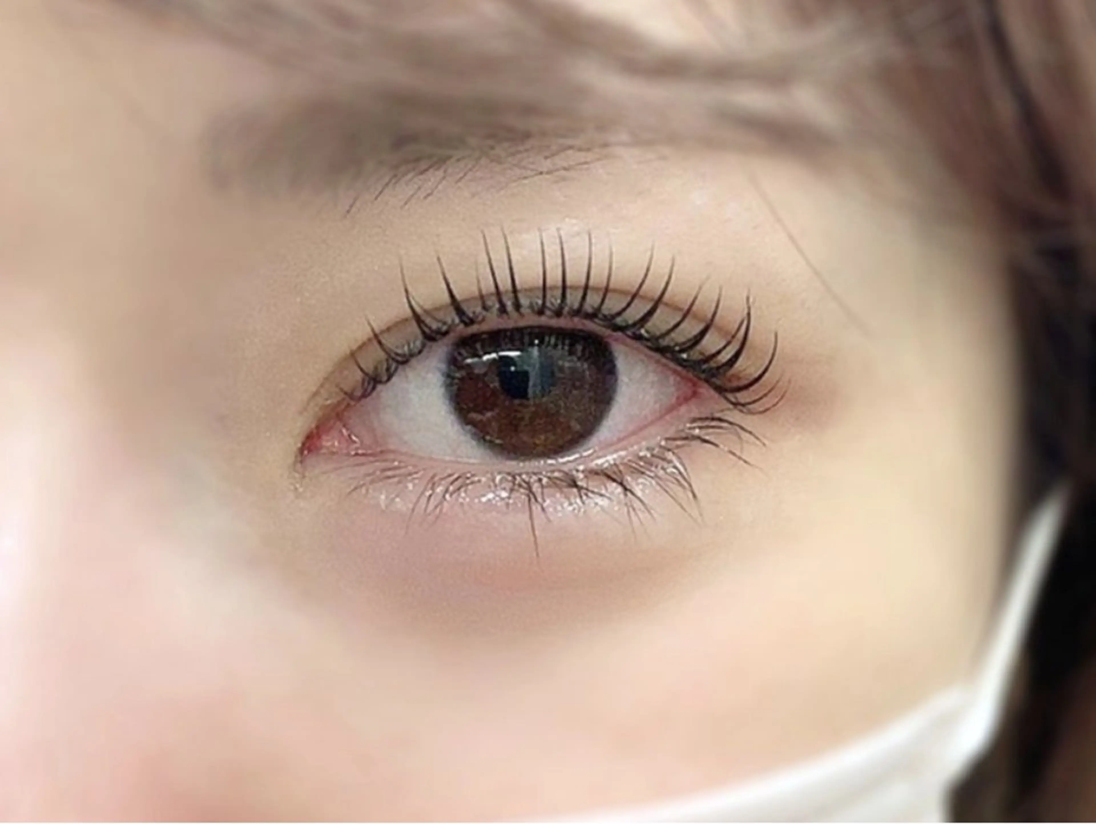 2回目のお客様まつげパーマの写真
