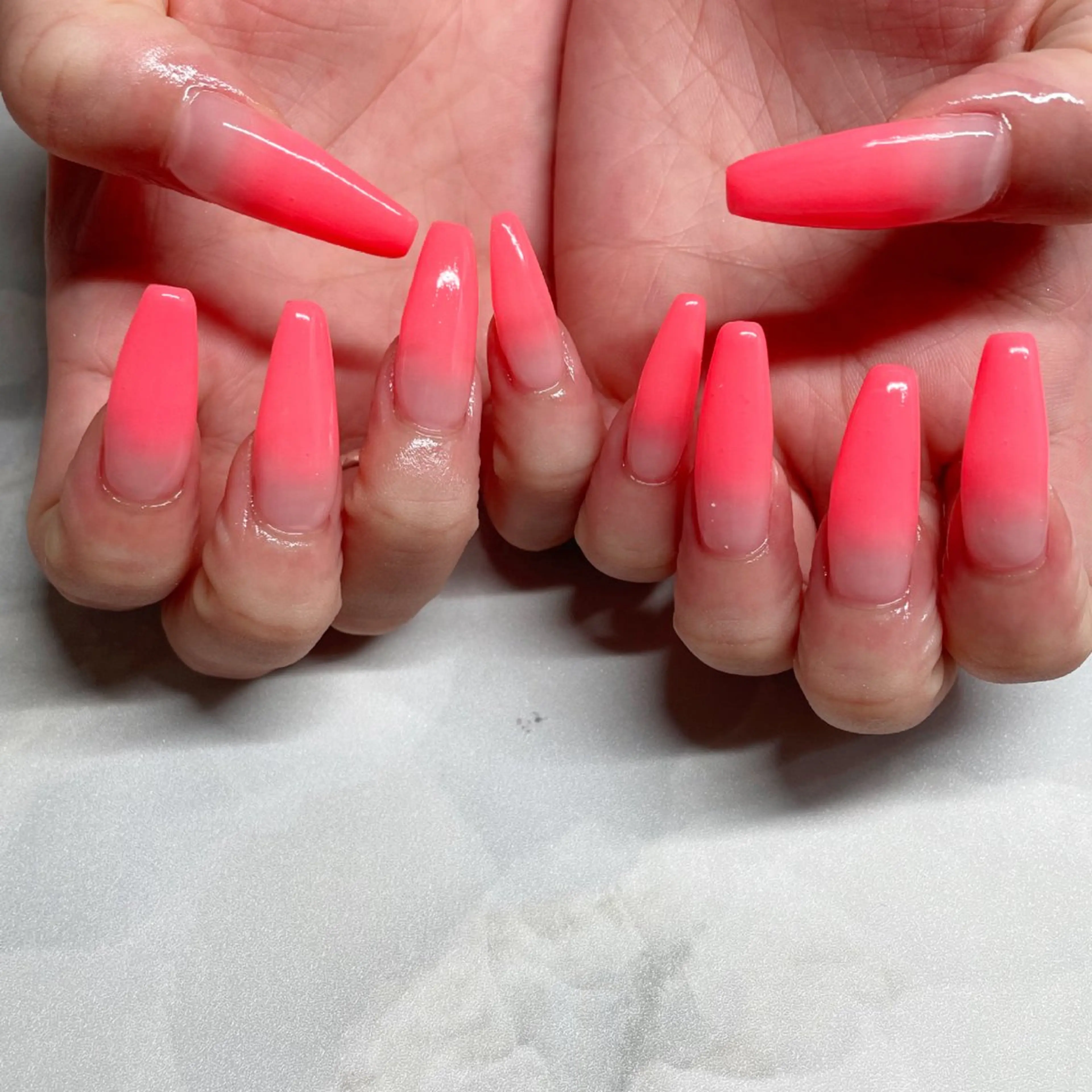 ネイル 長さ出し ワンカラーネイル ネイルチップ seri joieangeのネイルデザイン