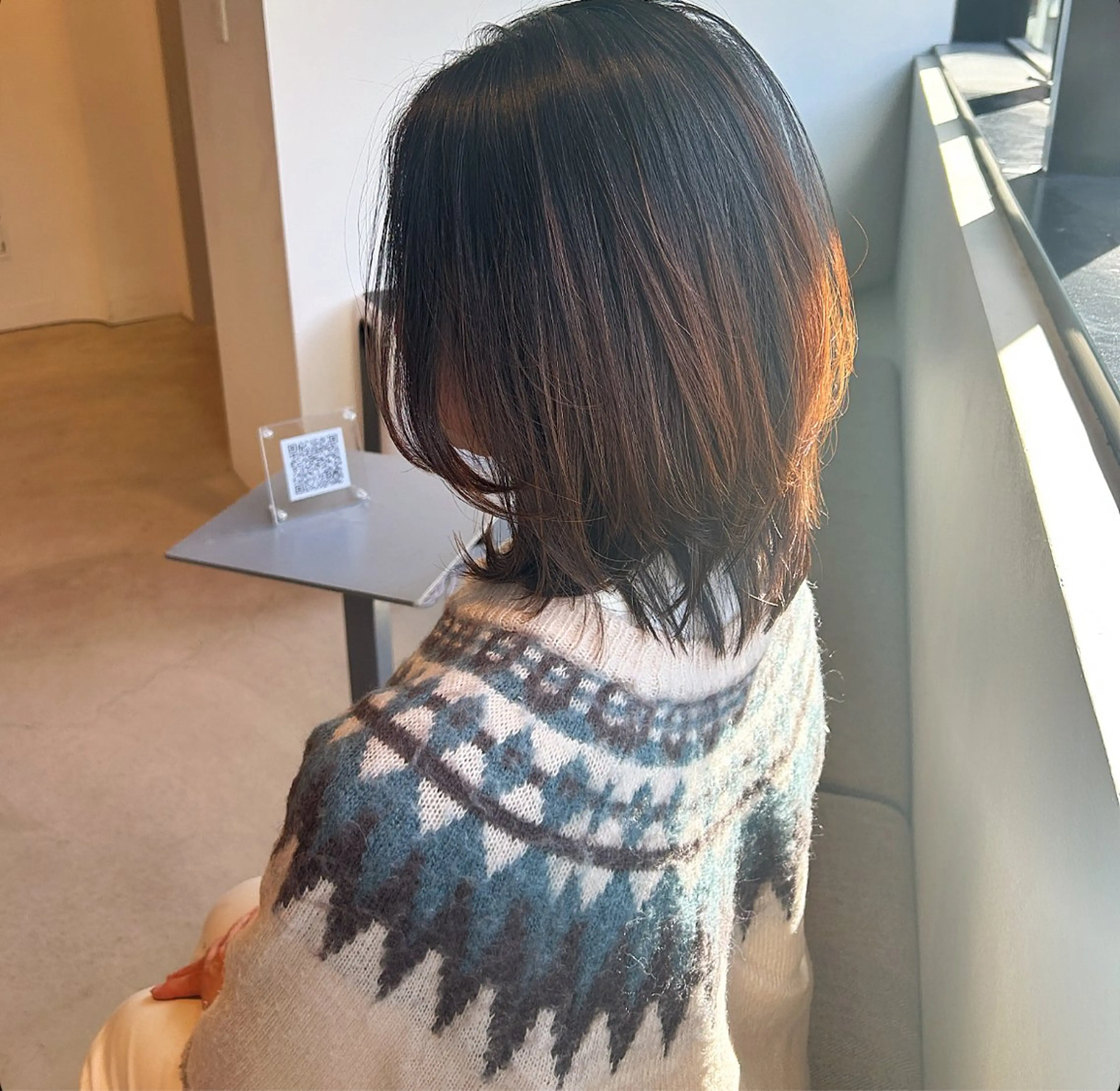 ミディアム カラー レイヤーカット 松元 未有のマツエク・マツパデザイン