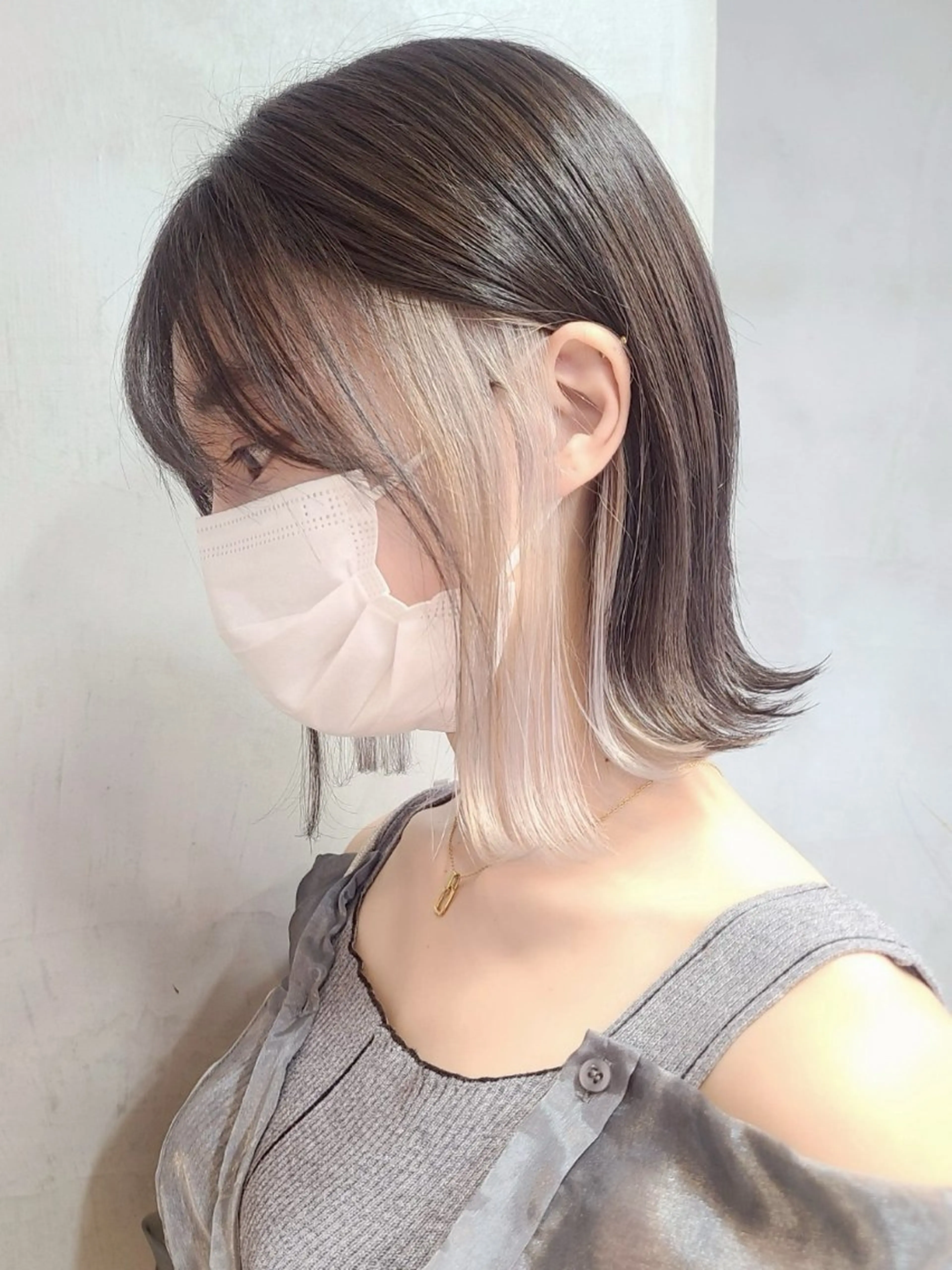 【調布／低価格】インナーカラー＋カラー＋トリートメント✨さりげなくおしゃれの写真