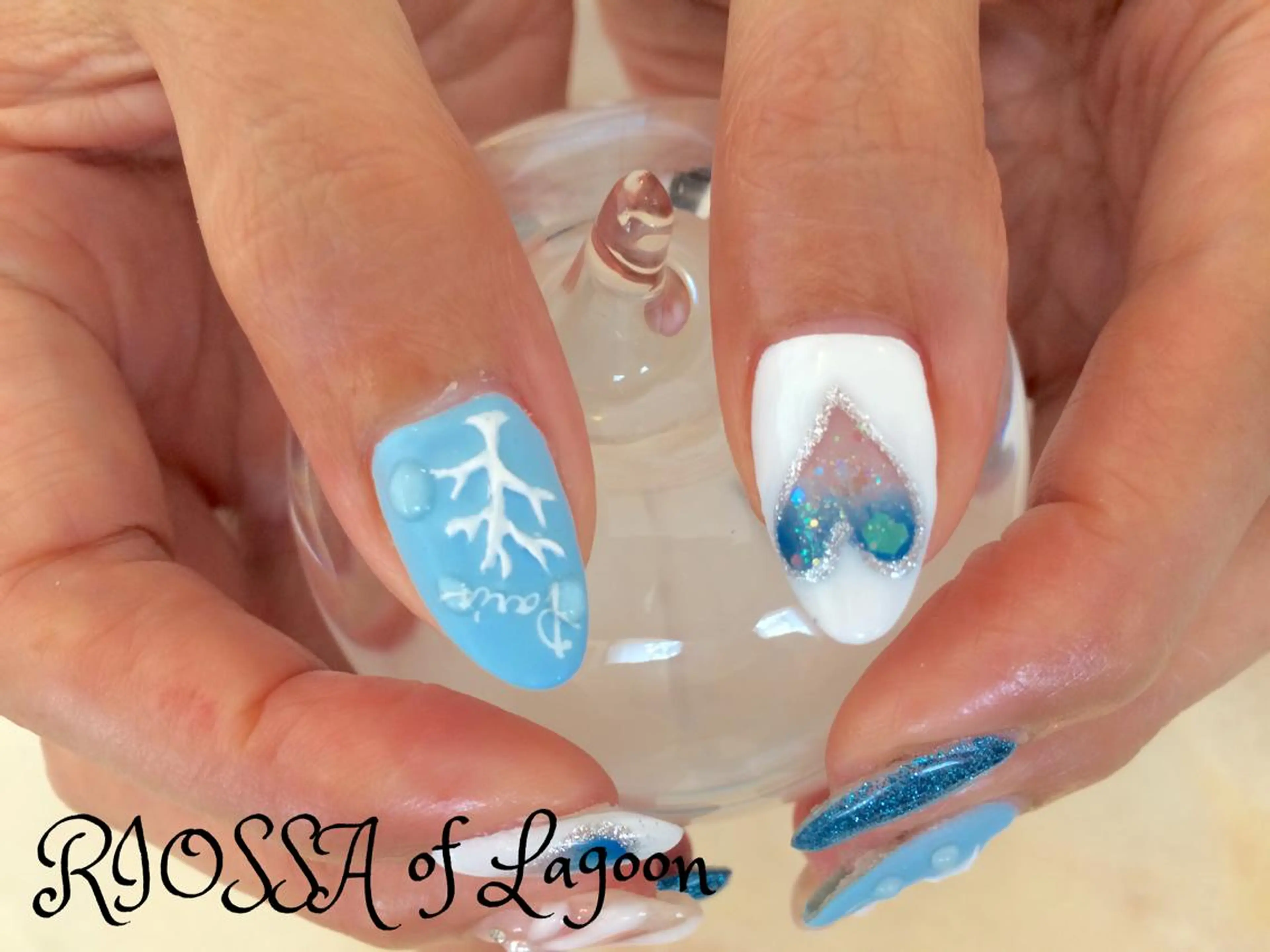 ネイル 持ち込み ぷっくりネイル リオッサ  オブ ラグーン神戸店のエステ・リラクイメージ