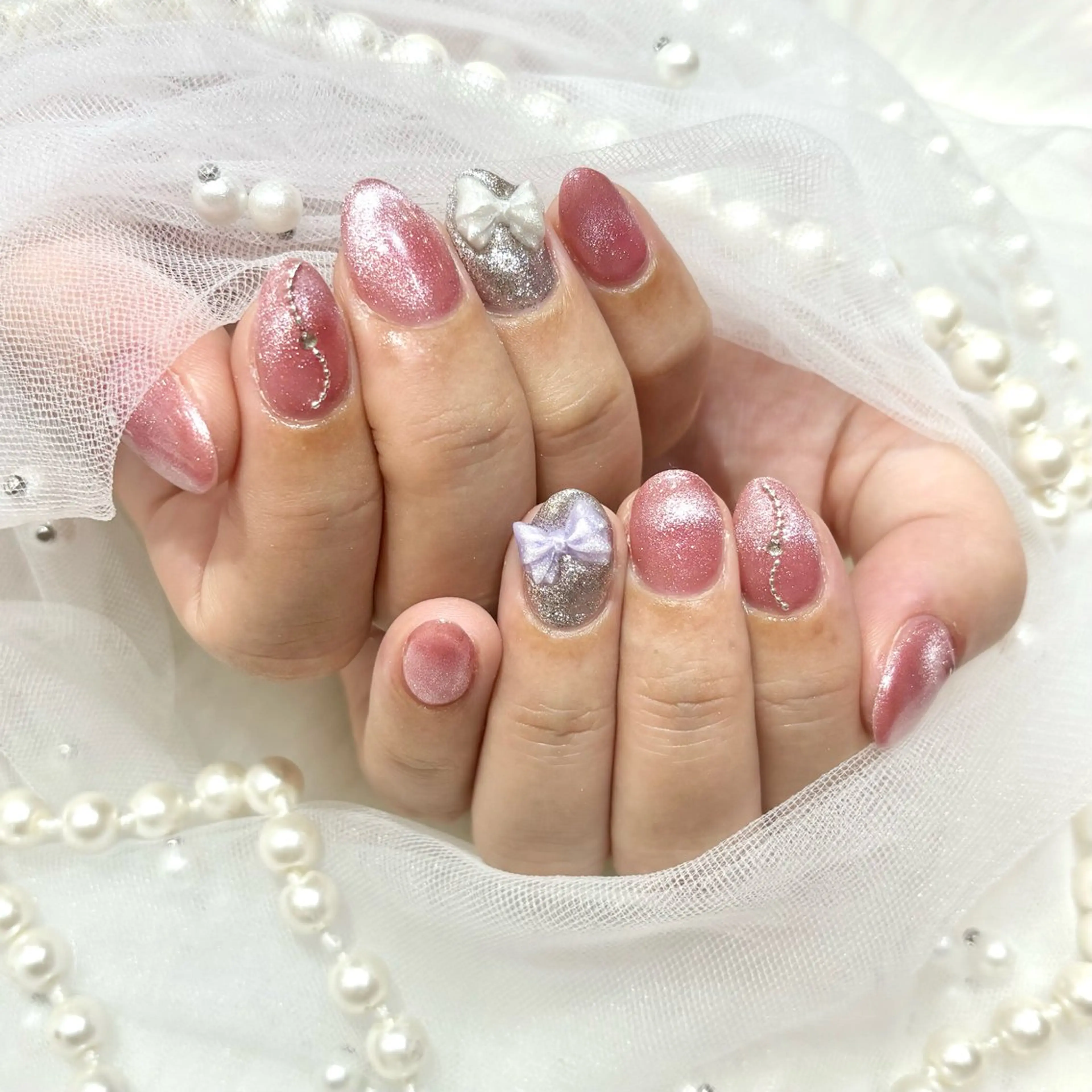 ネイル ハンドネイル WISTERIA rinonのネイルデザイン