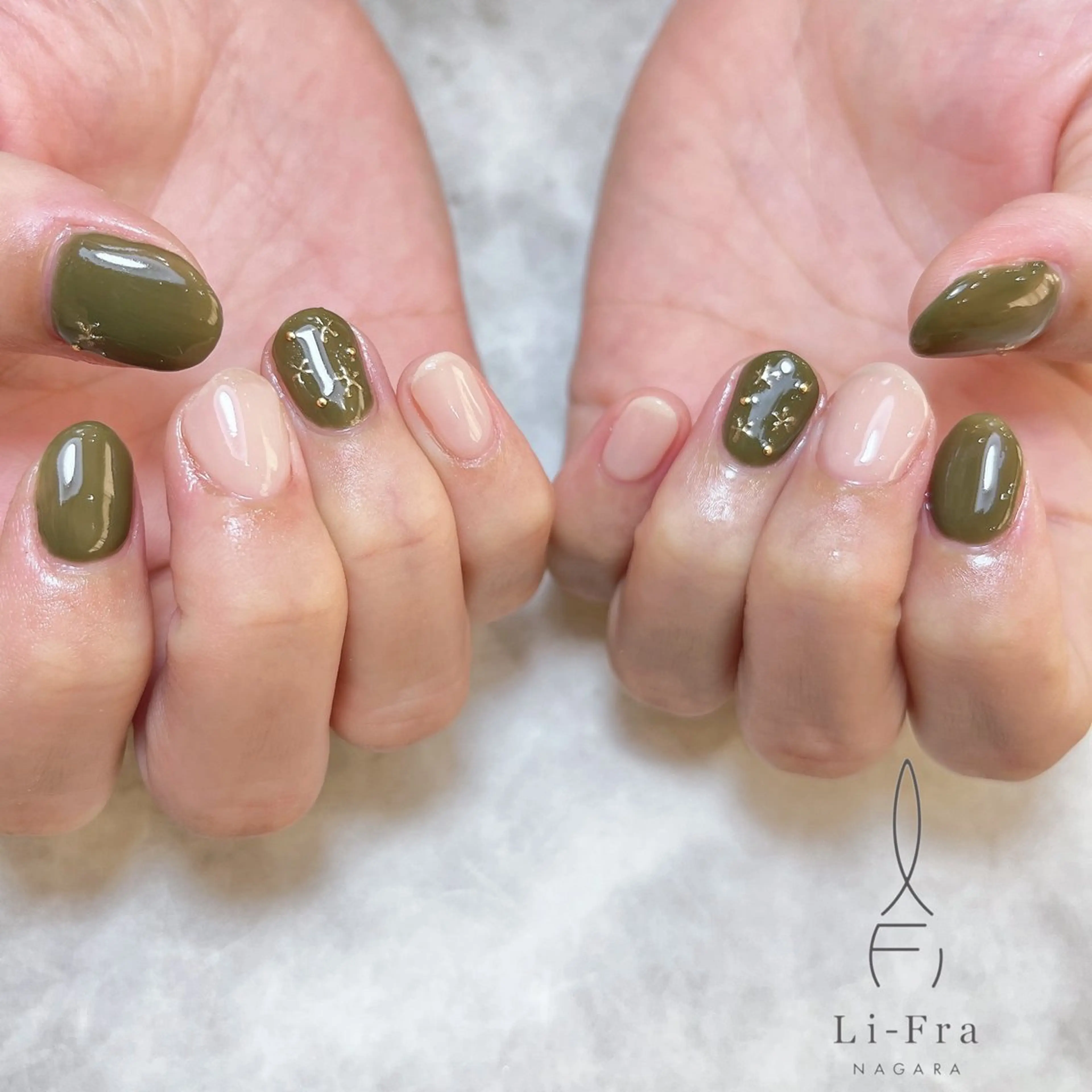 ネイル Li-Fra 神野さやのネイルデザイン
