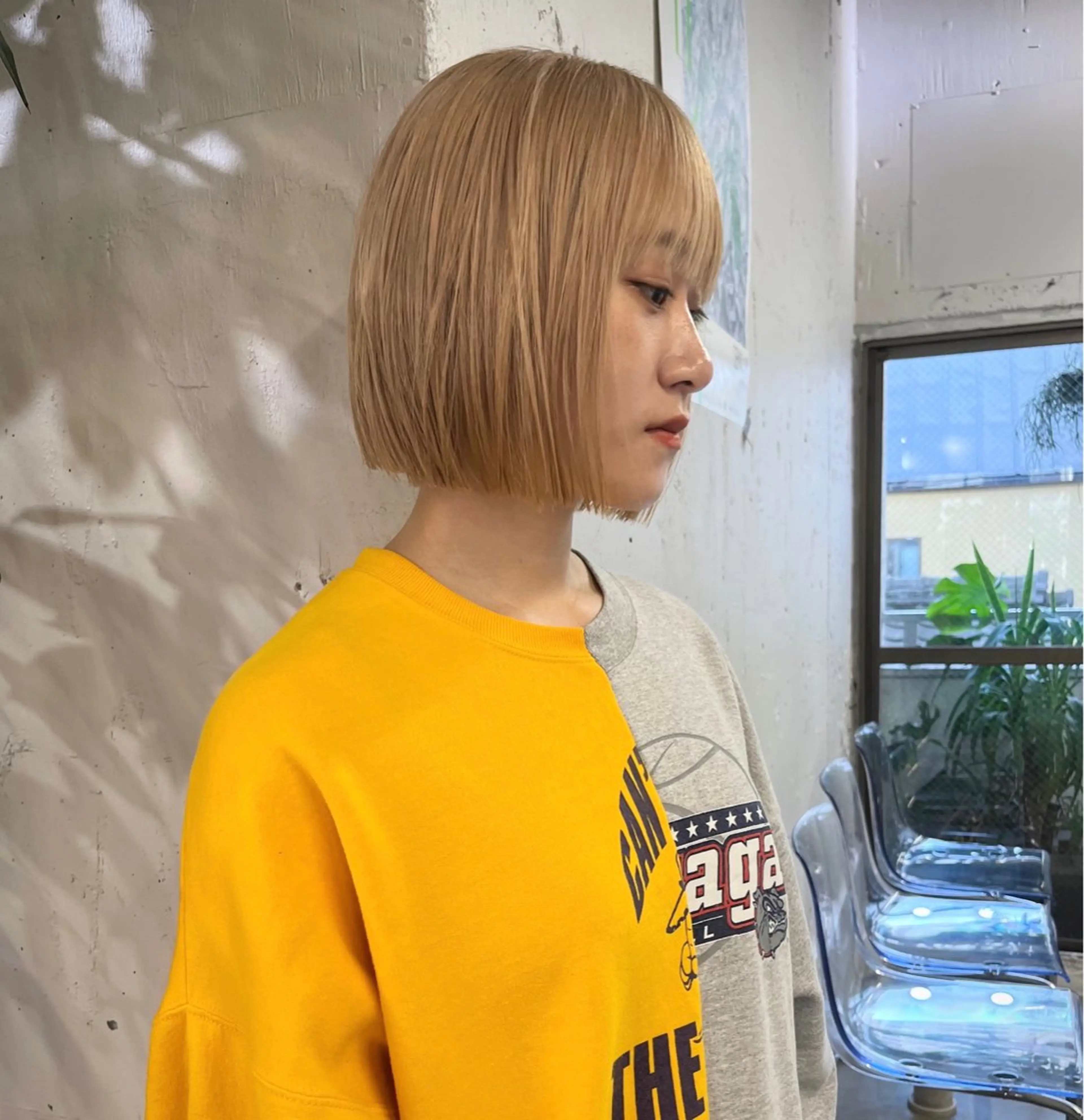 ショート ボブ× フェイスレイヤー🩰のヘアスタイル