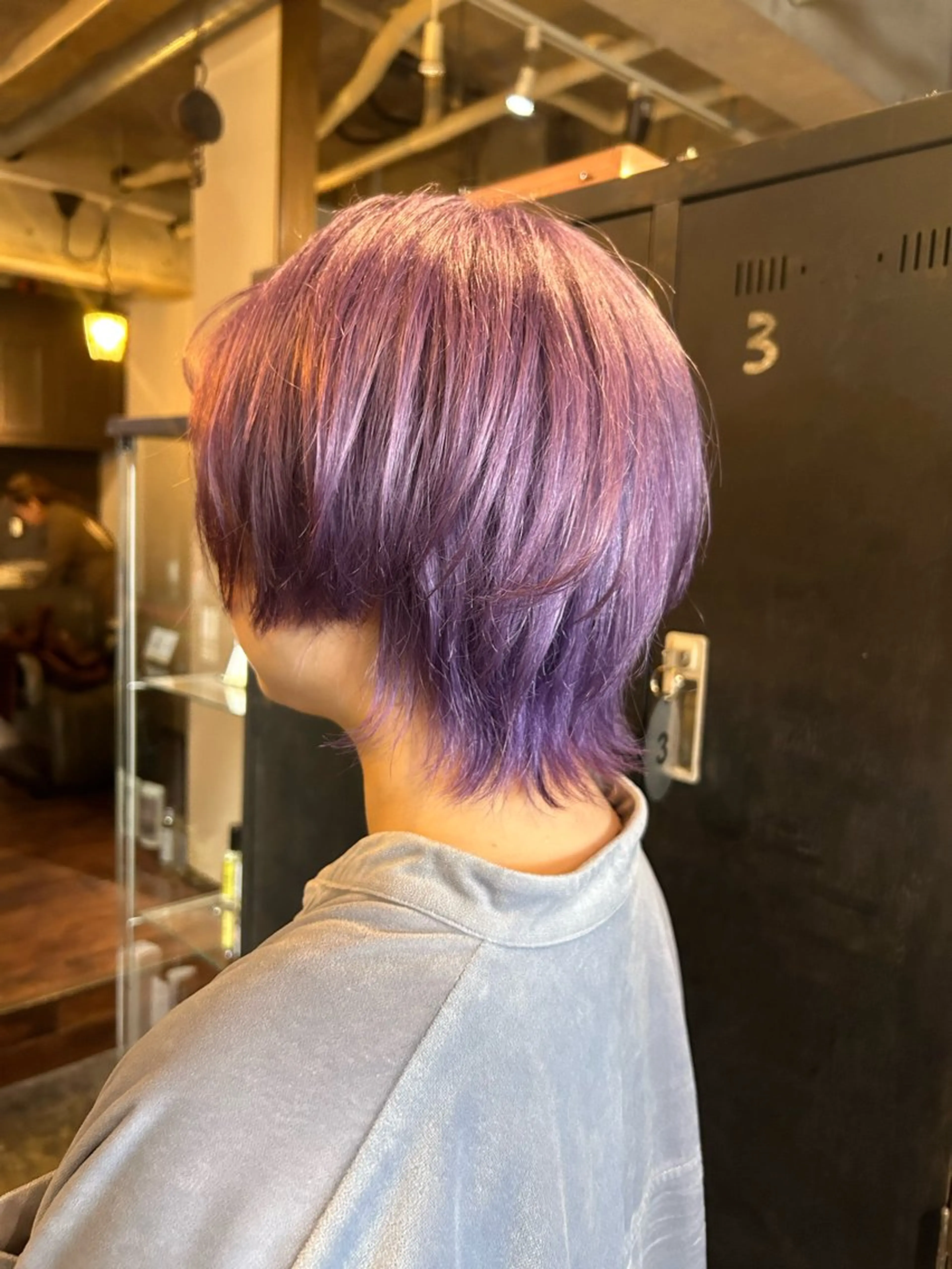 ミディアム ヘアカラー L STUDIO所属・ハイトーン/ブリーチ 🧁soraのヘアスタイル