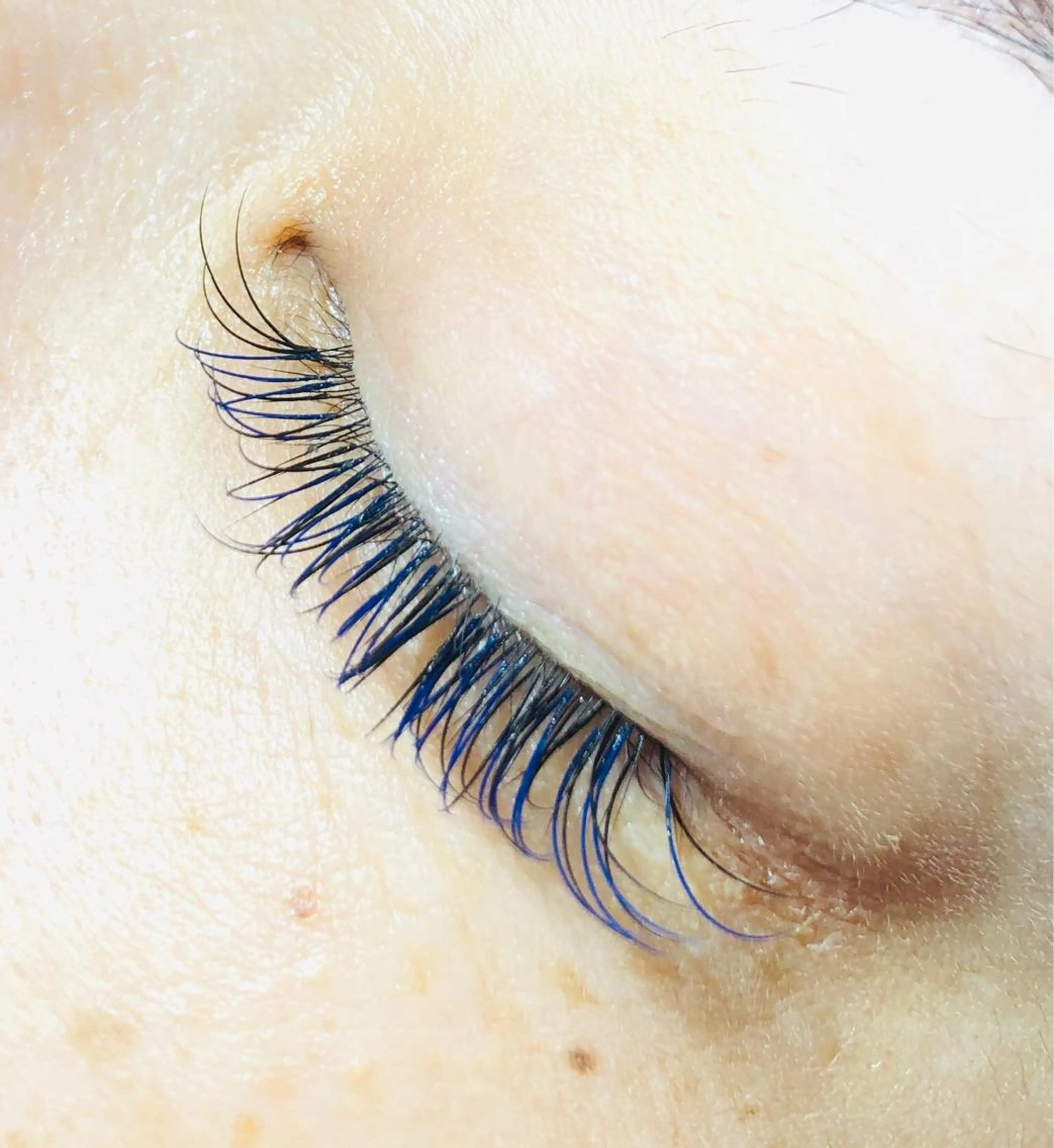 マツエク・マツパ Cカール カラーマツエク franfika 川又のマツエク・マツパデザイン