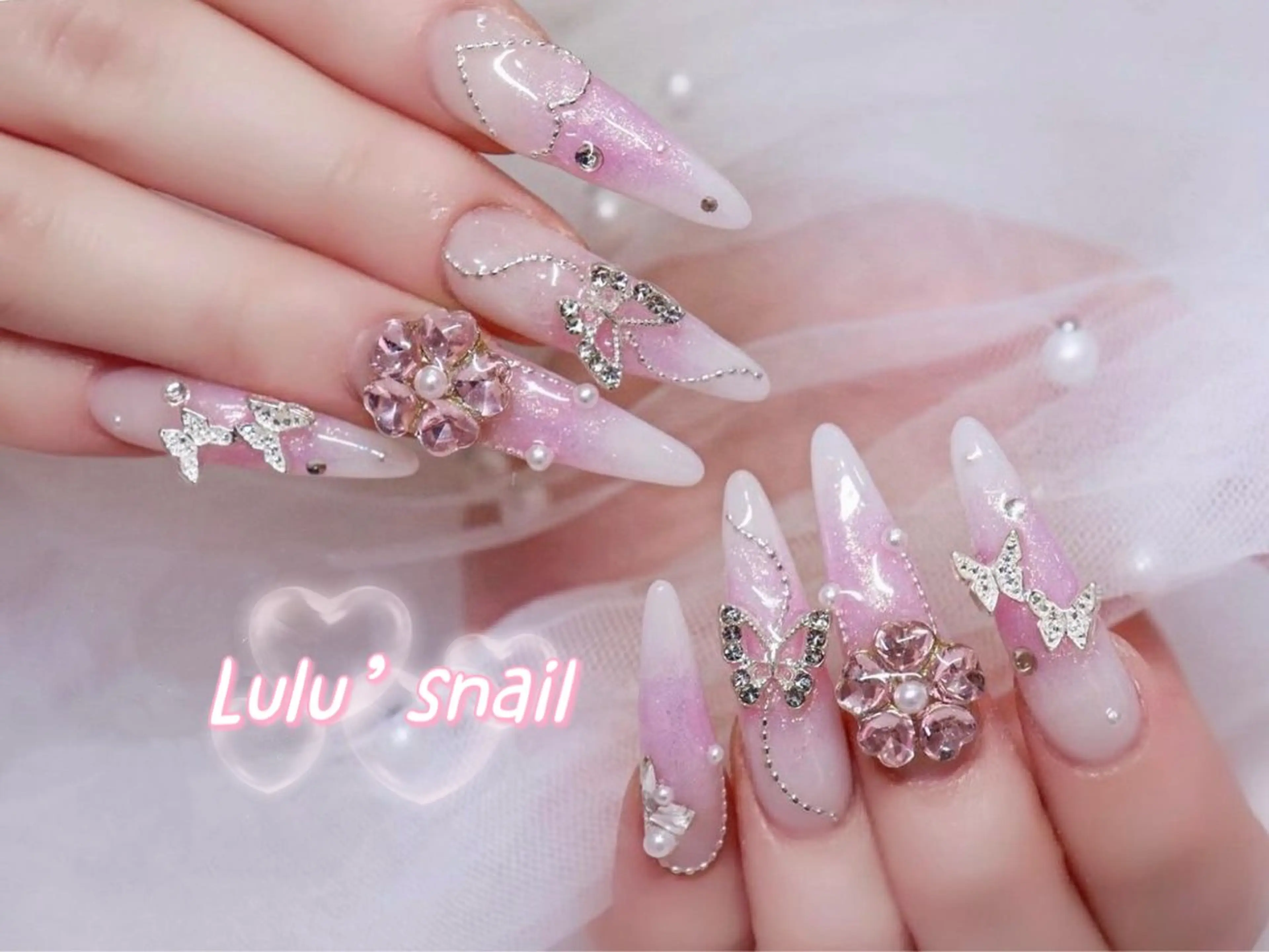 ネイル 長さ出し 持ち込み Zz nail salonのネイルデザイン