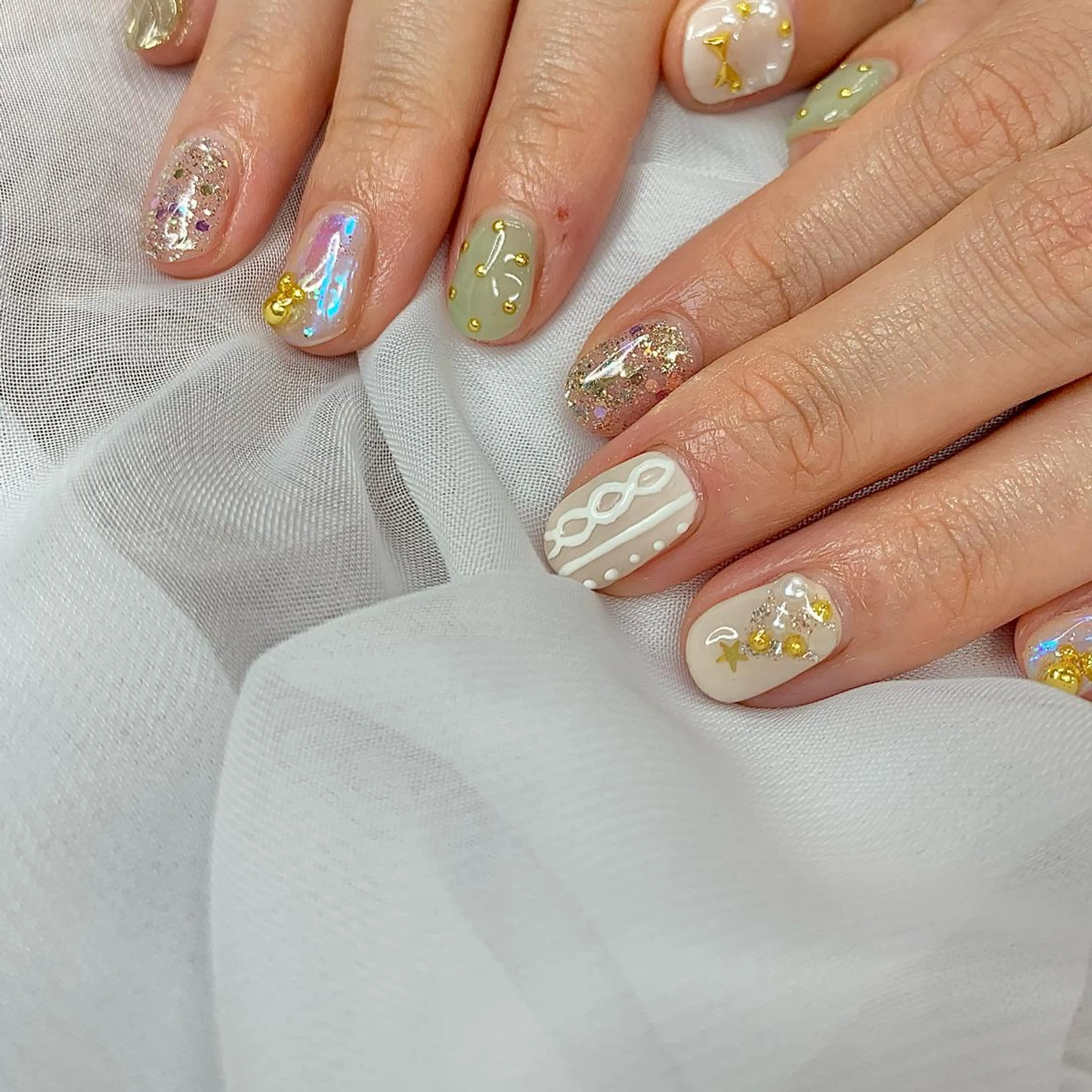 ネイル ハンドネイル フットネイル Nailsalon Fave/Rinaのネイルデザイン