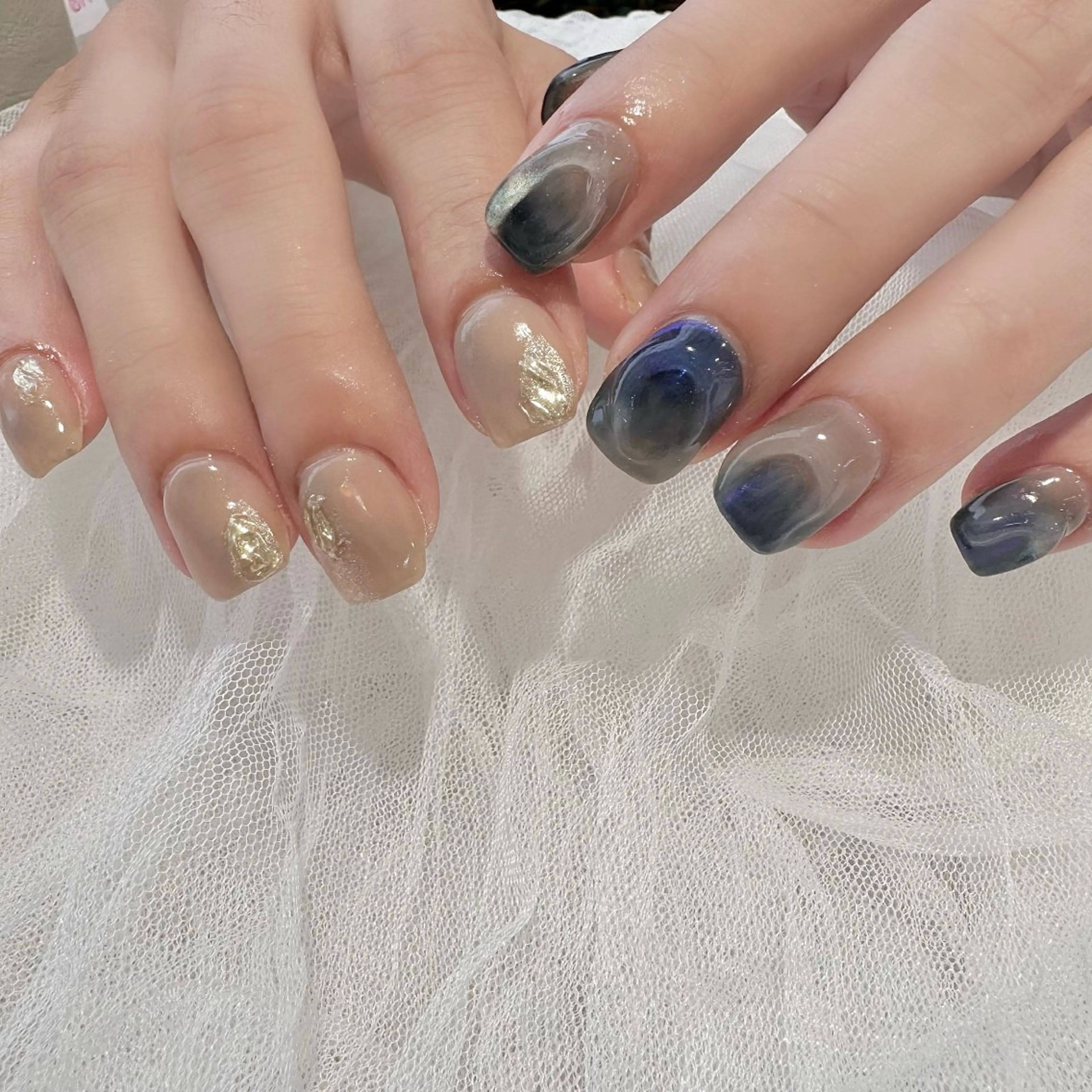 ネイル ハンドネイル 新井 ひなののネイルデザイン