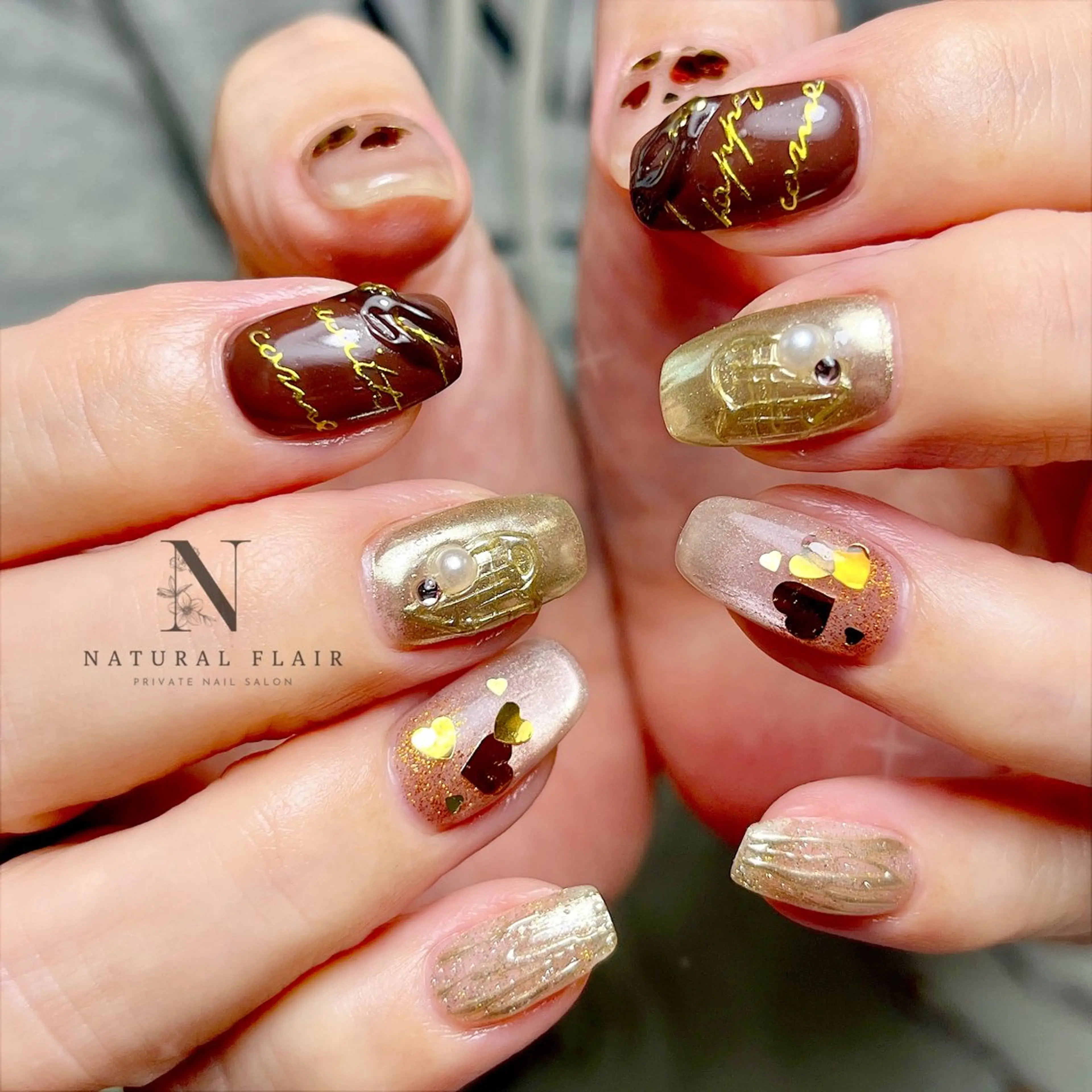 ネイル ハンドネイル natural flairのネイルデザイン