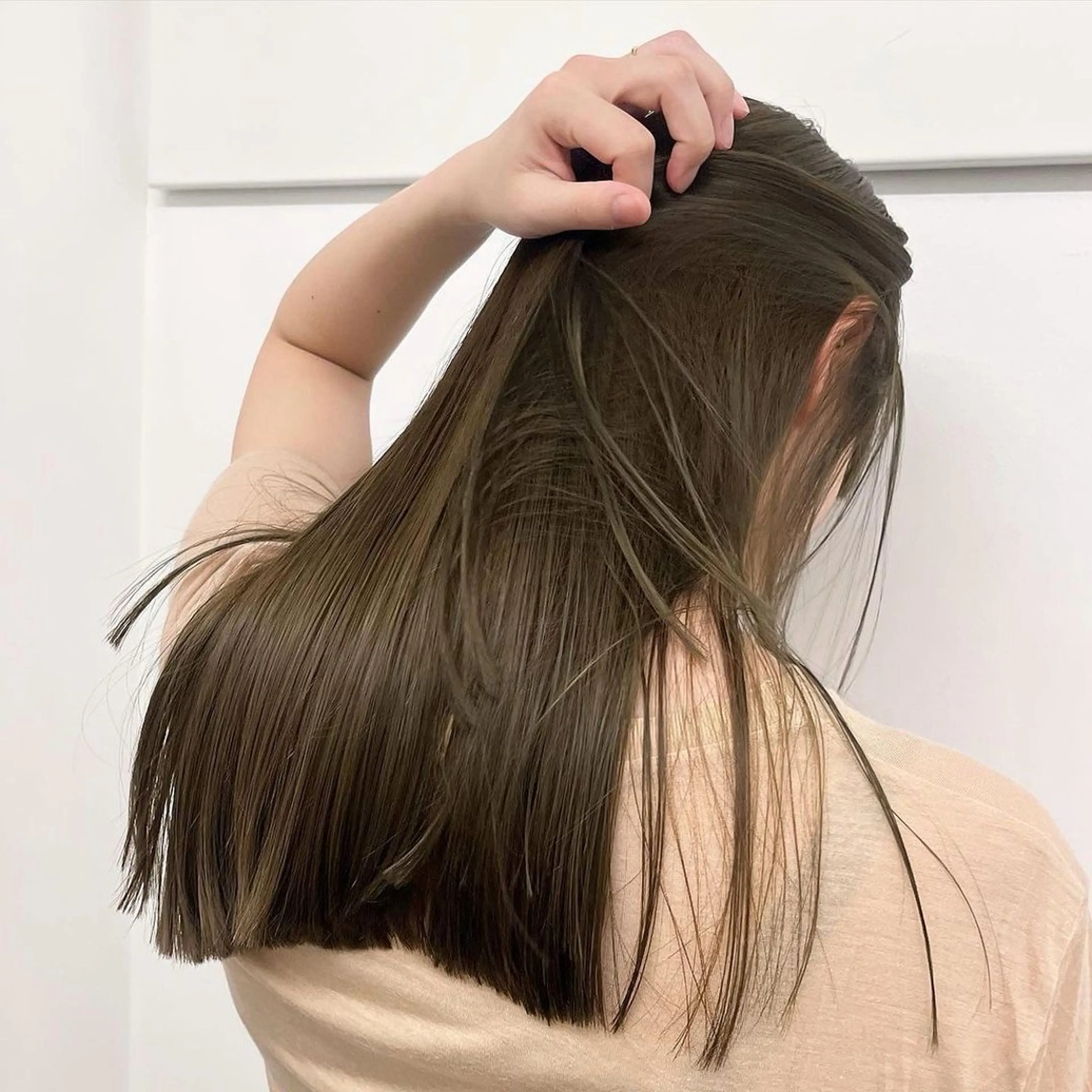 ロング カラー ヘアカラー AmiLi Azusaのヘアスタイル