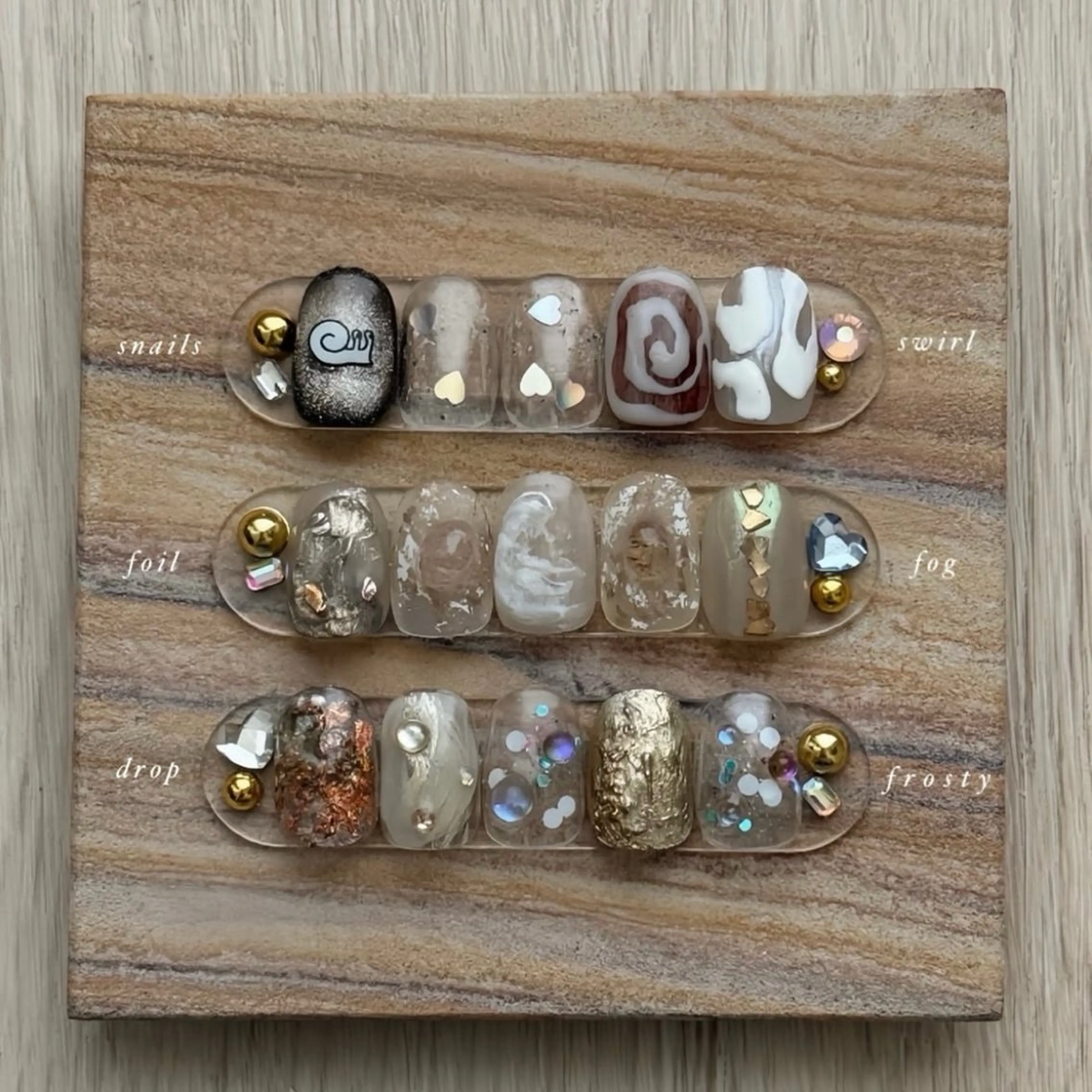 【オフ有りの方】˗ˏˋFOOT ˎˊ˗ design 5本＋one color 5本 ✶Jrネイリスト限定の写真