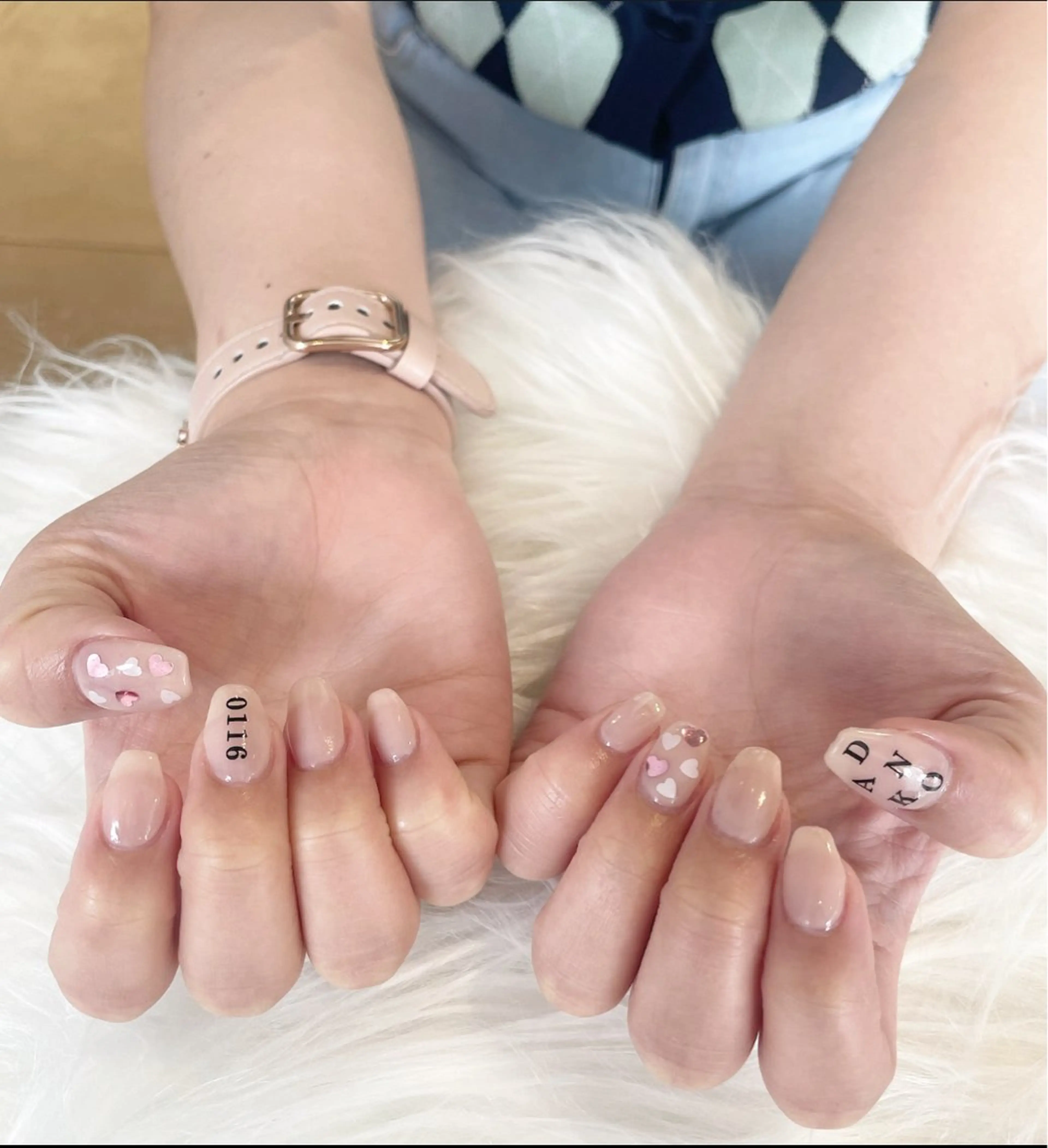 ネイル ハンドネイル HOSHI ⭐️辻堂 /藤沢ガーリーネイルのネイルデザイン