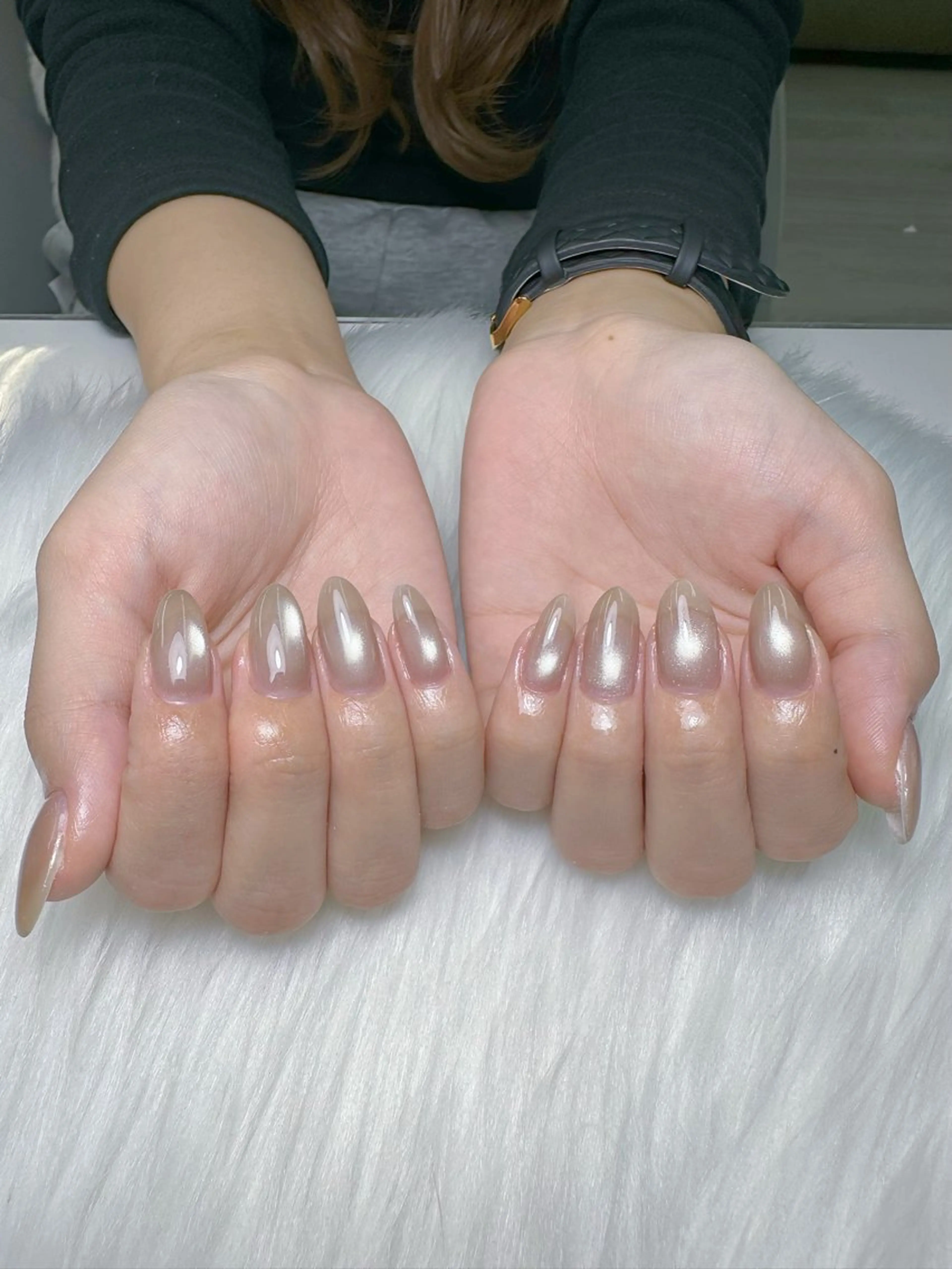 ネイル シンプルネイル ハンドネイル Kingnail Emiのネイルデザイン