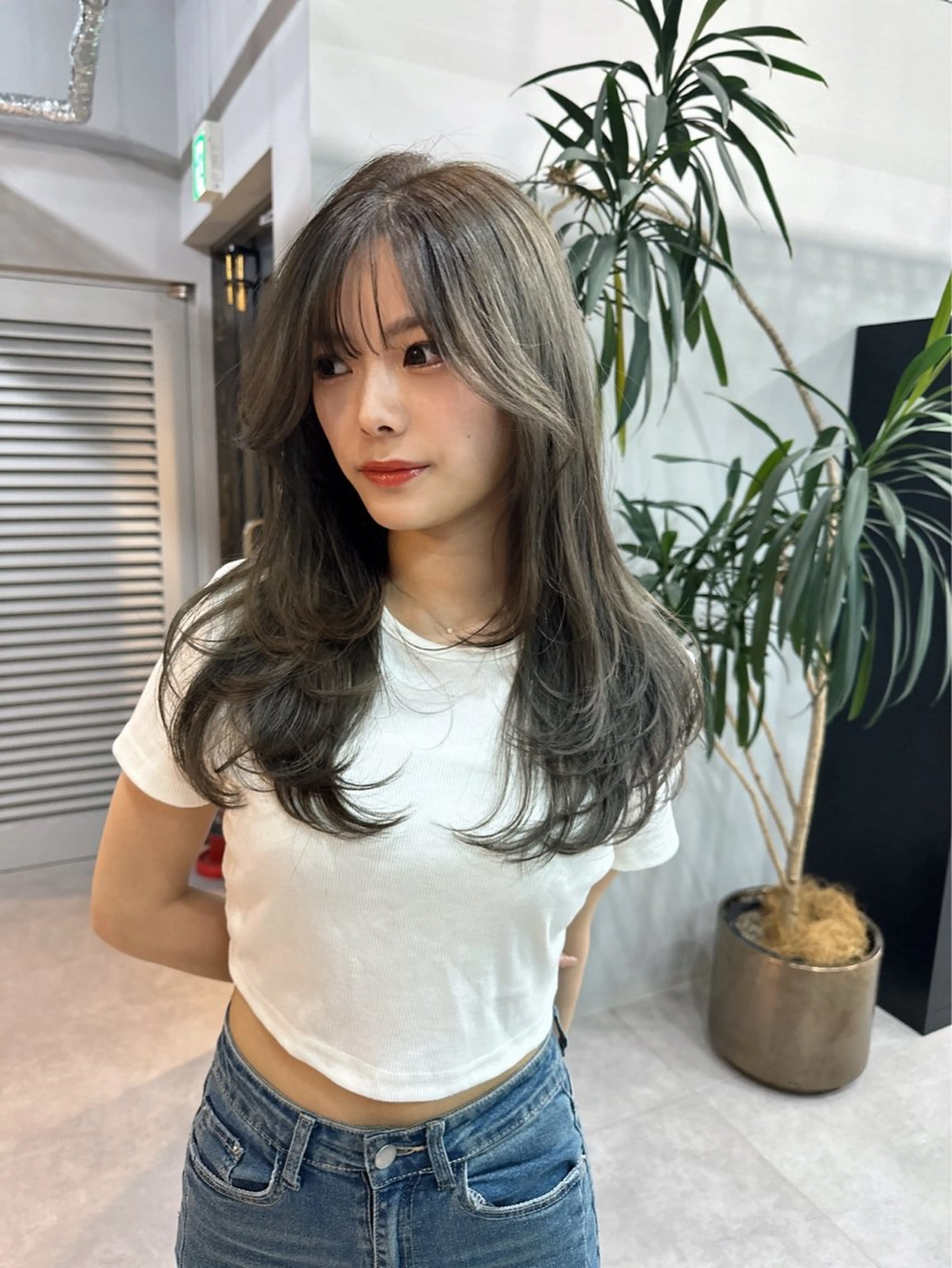 ロング カット トリートメント Ruika/海外ヘア /レイヤーカットのヘアスタイル