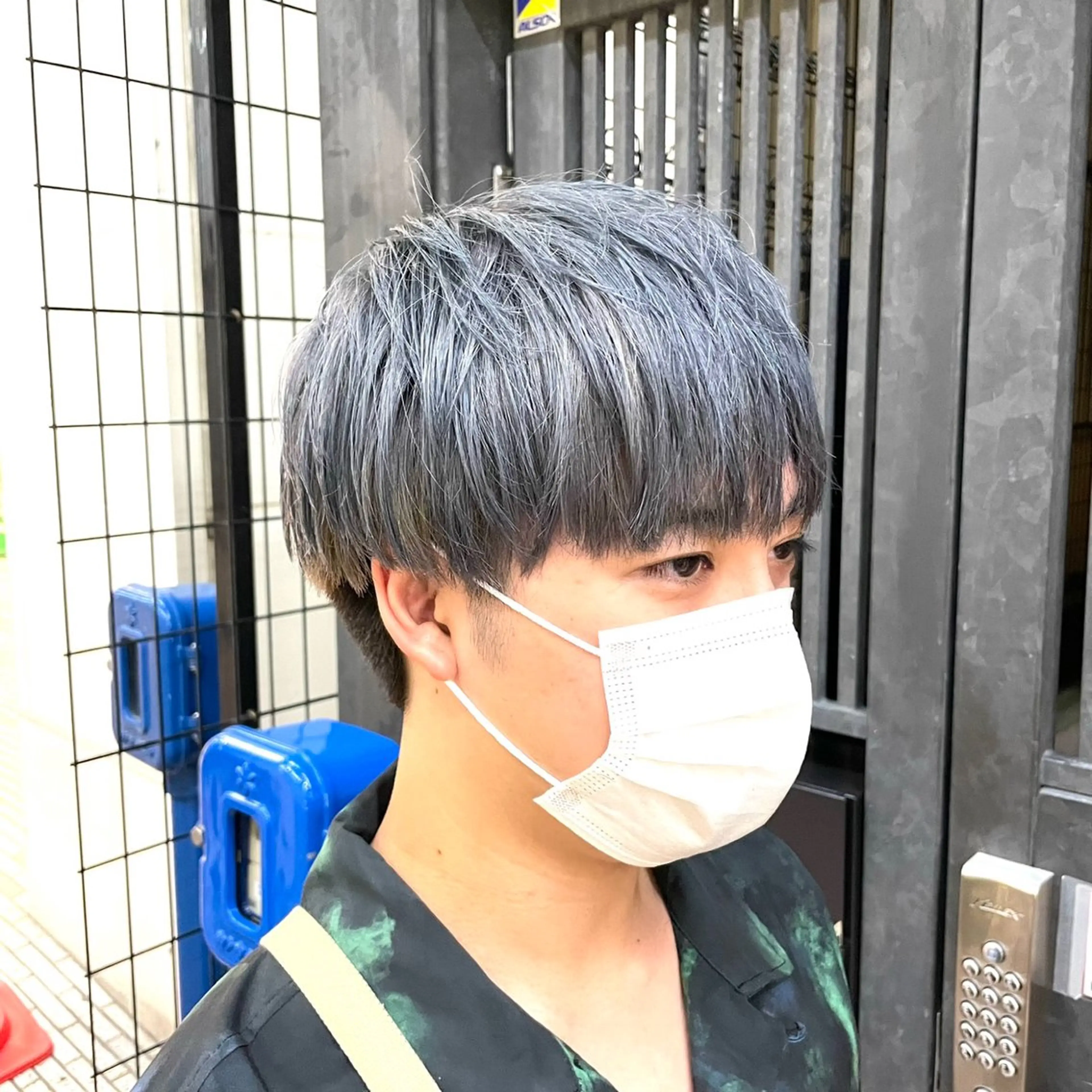 ショート カラー メンズ L’Aube ami所属・佐野 拓海のヘアスタイル