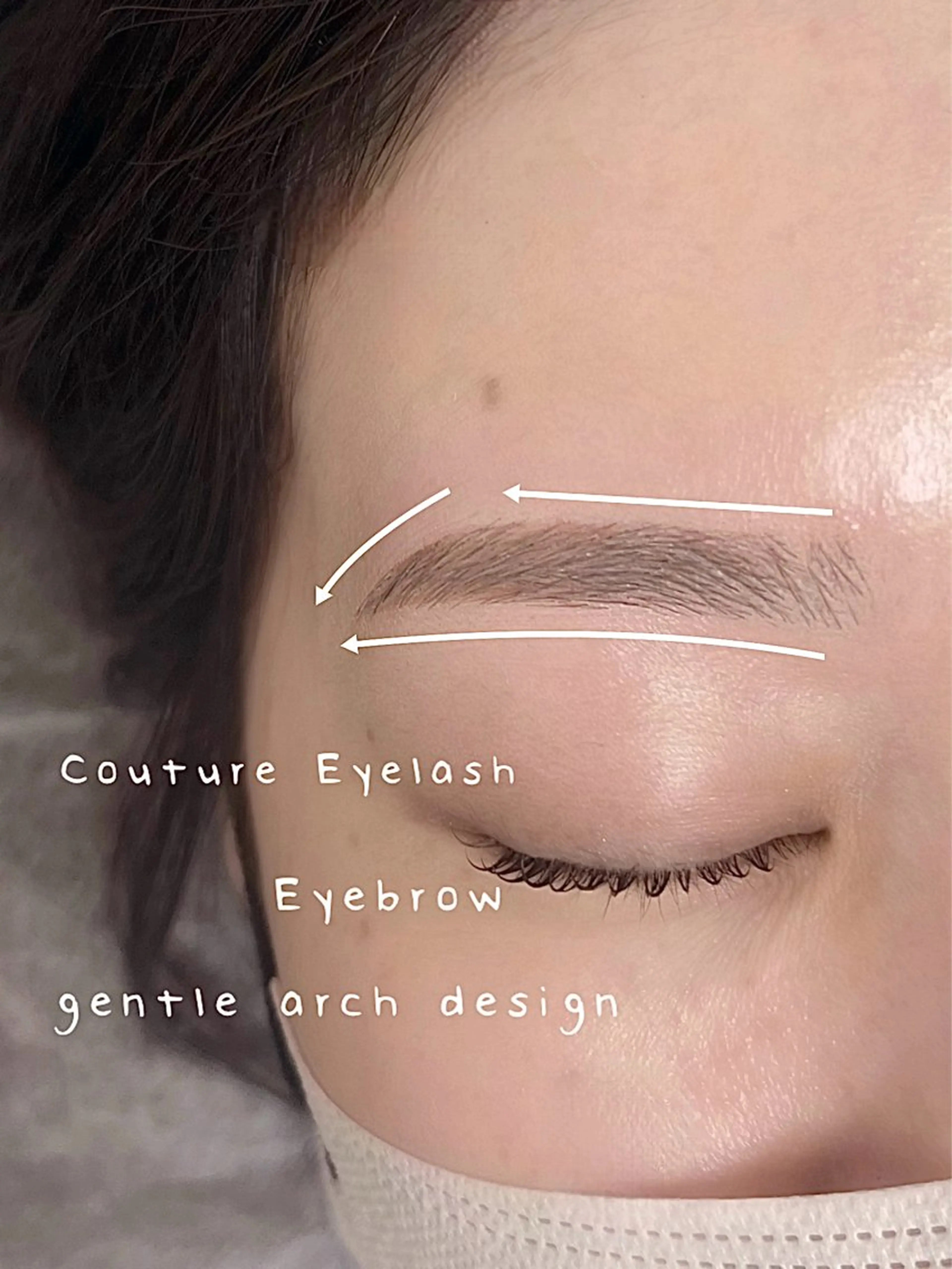 ハリウッドブロウリフト+アイブロウワックスの写真