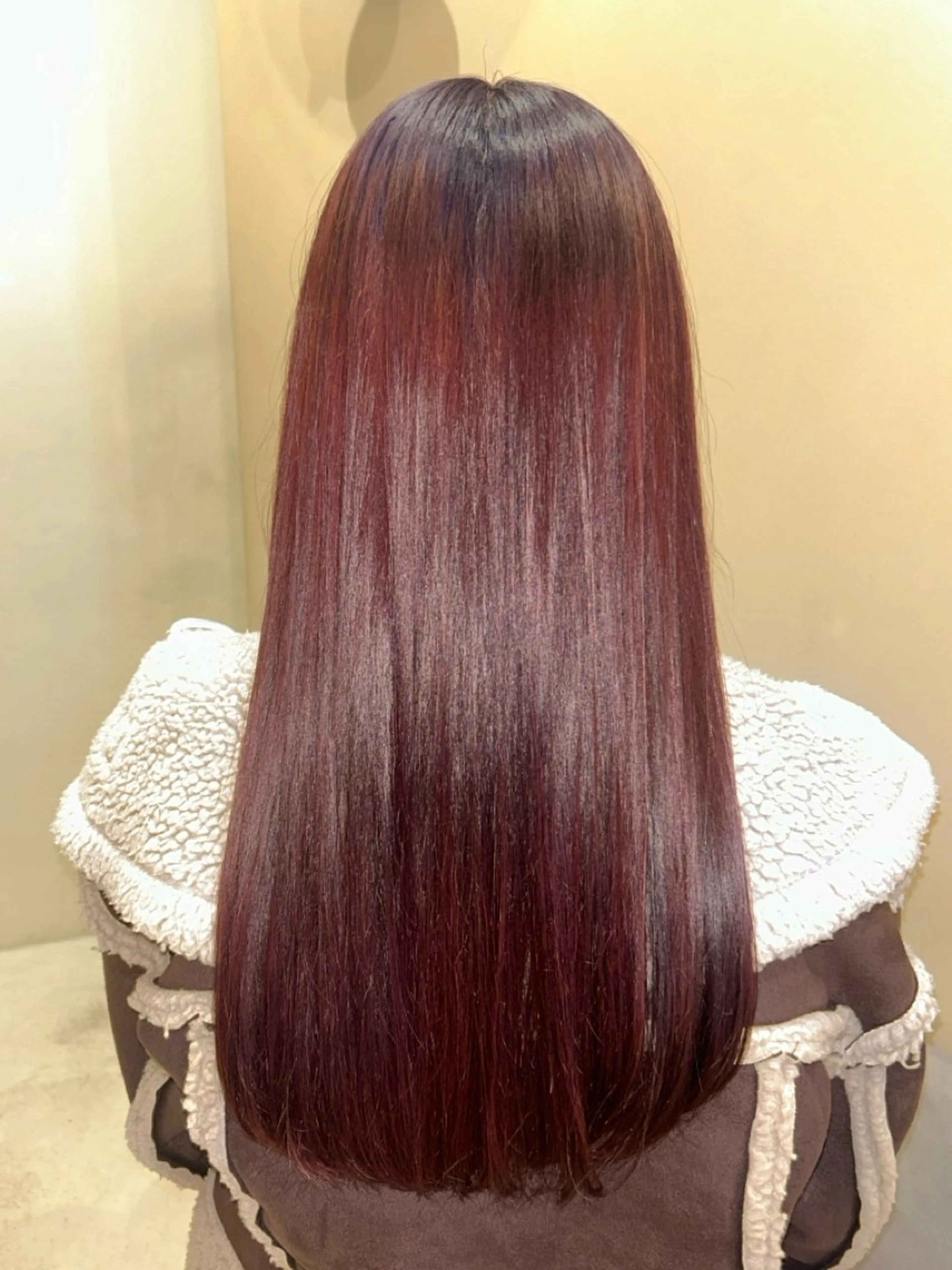 ロング カラー 小川結子 NEROのヘアスタイル