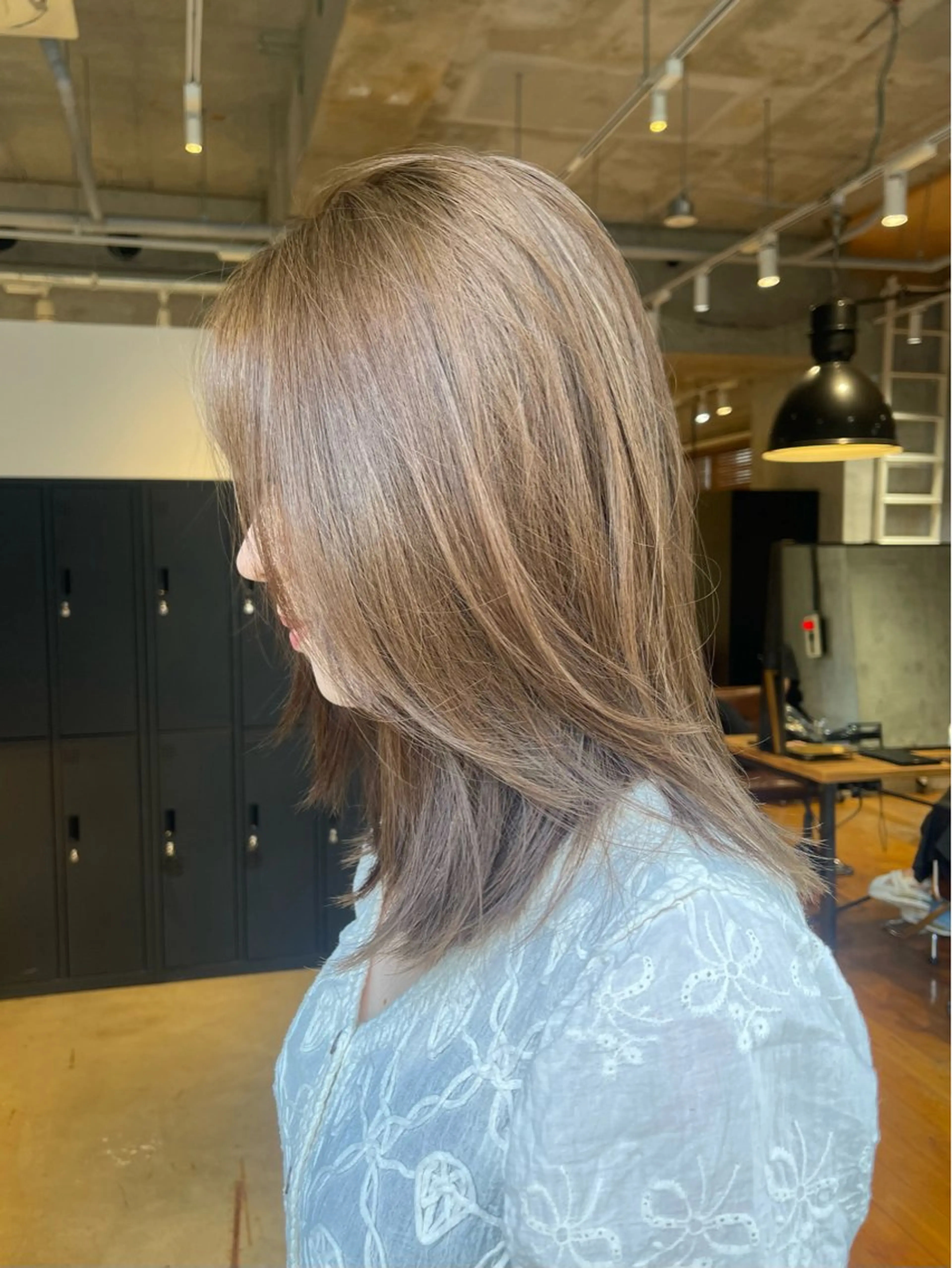 カット+ブリーチなしダブルカラー+トリートメント✨の写真