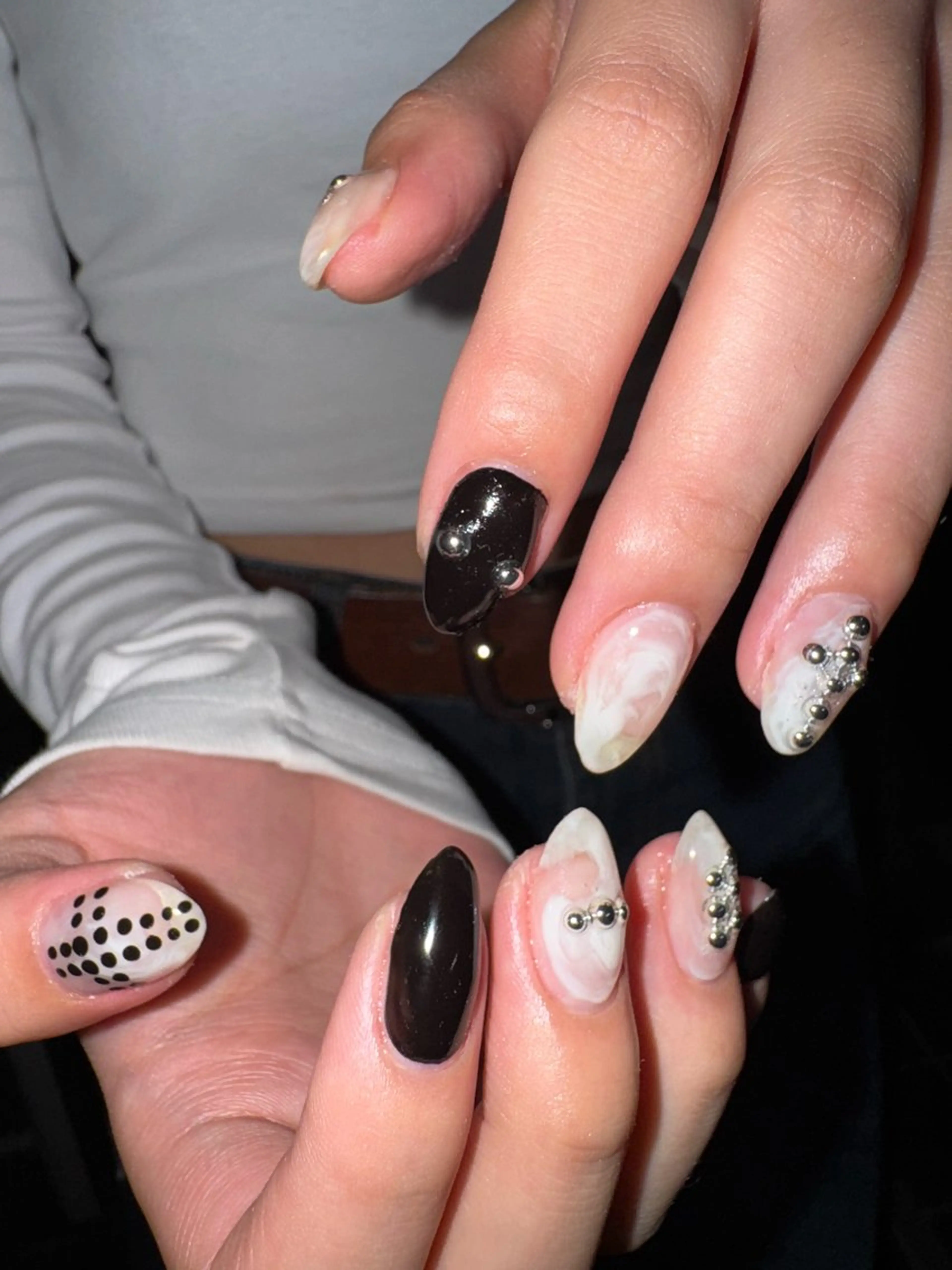 ネイル ハンドネイル フットネイル MITSUKI🪡 海外/個性派/ロングのネイルデザイン