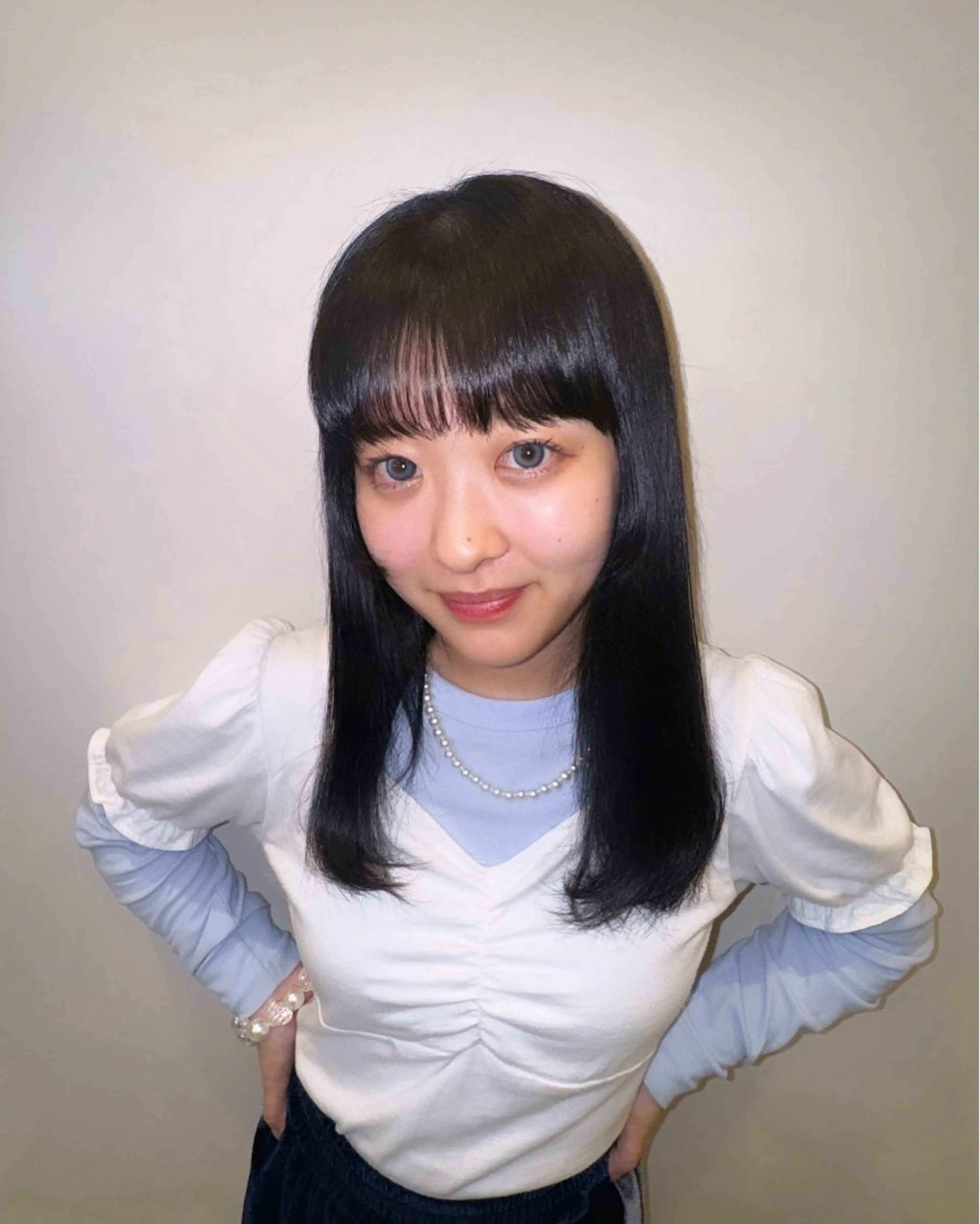 ミディアム カラー 本日1名様ご案内可能 ボブ🪽颯空🎀🪩のヘアスタイル