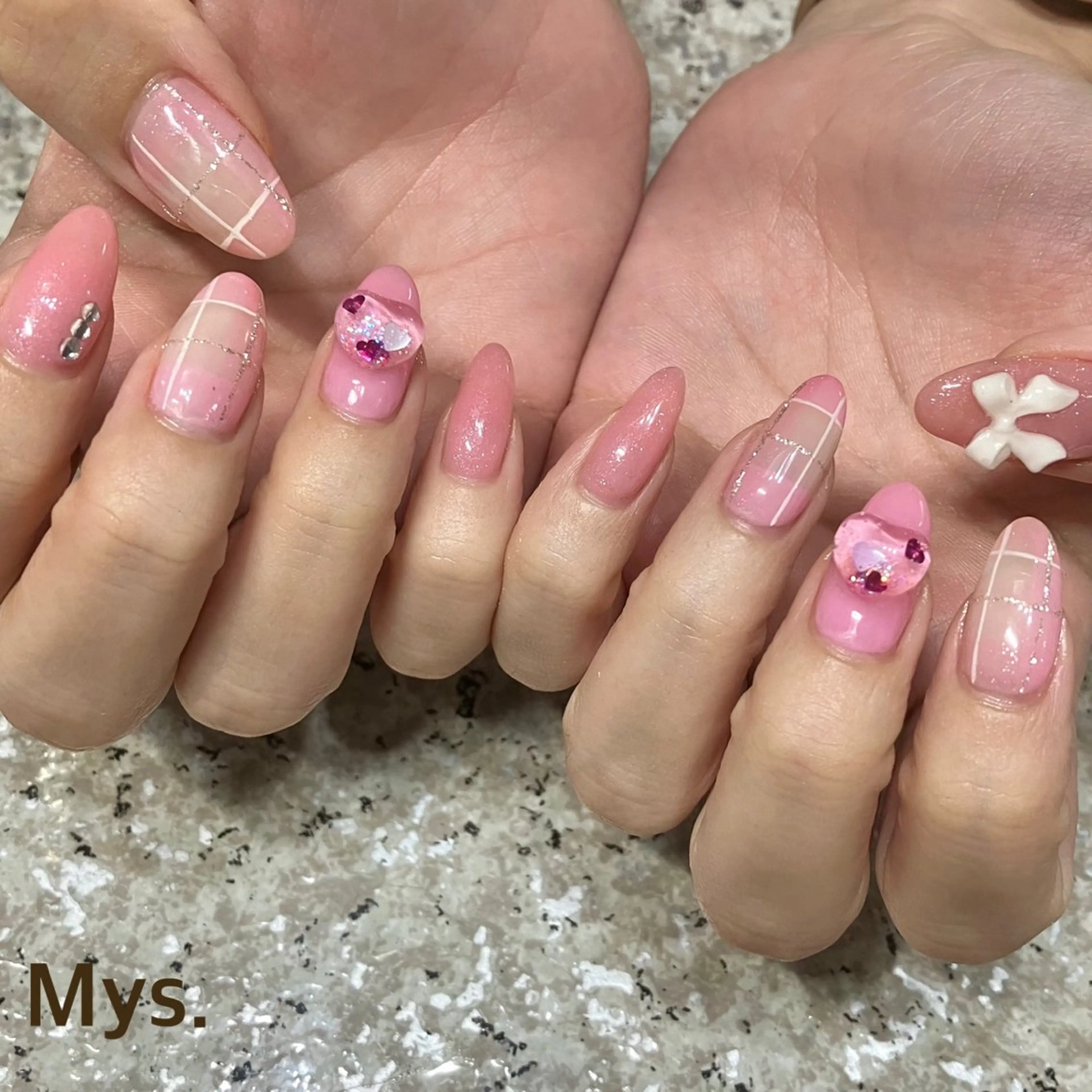 ネイル ハンドネイル Mys. 三上紗紀のネイルデザイン