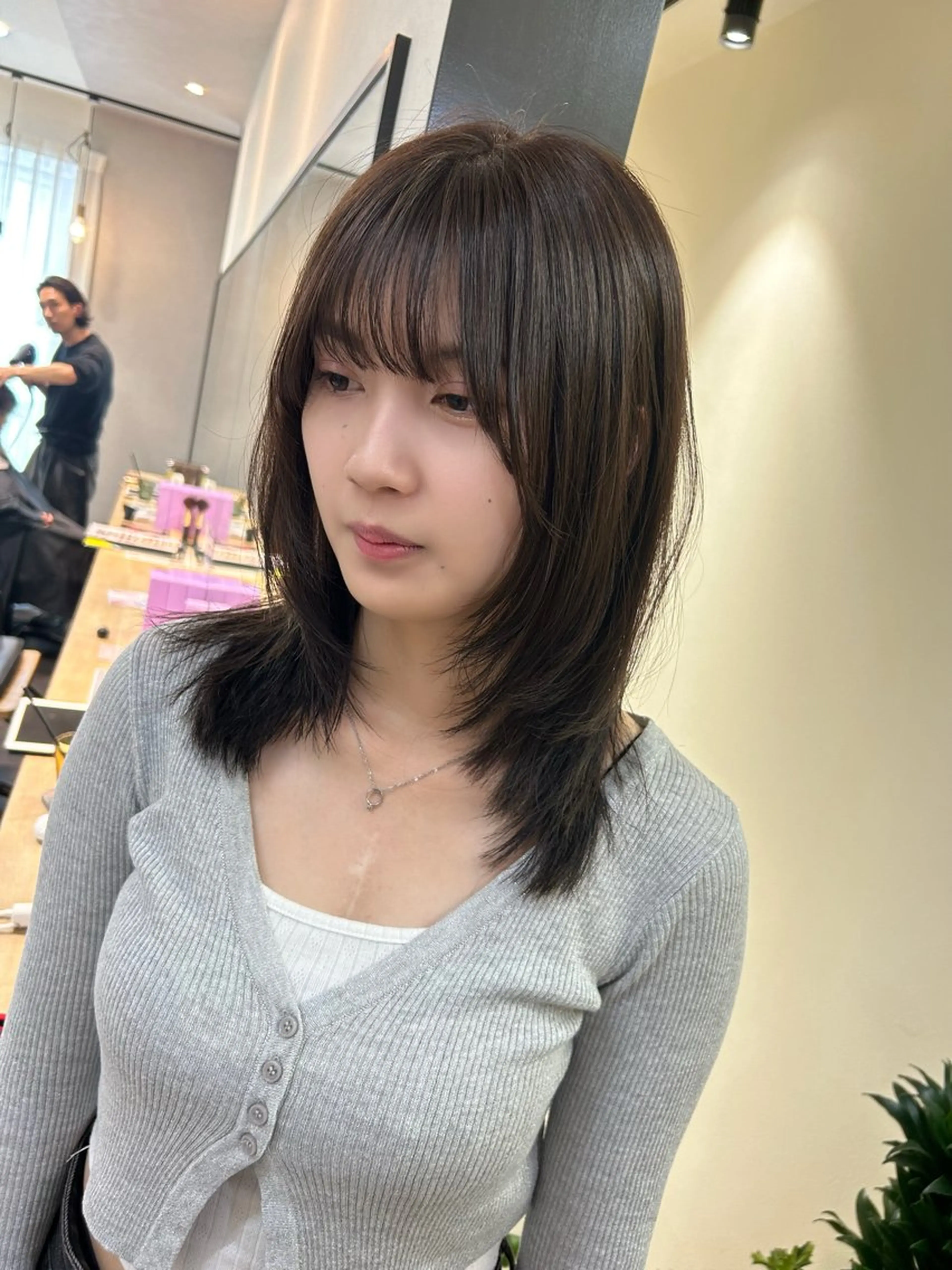 【ご新規様🦋】似合わせカット・クイックトリートメント　#レイヤーカット #ボブ #韓国ヘアの写真