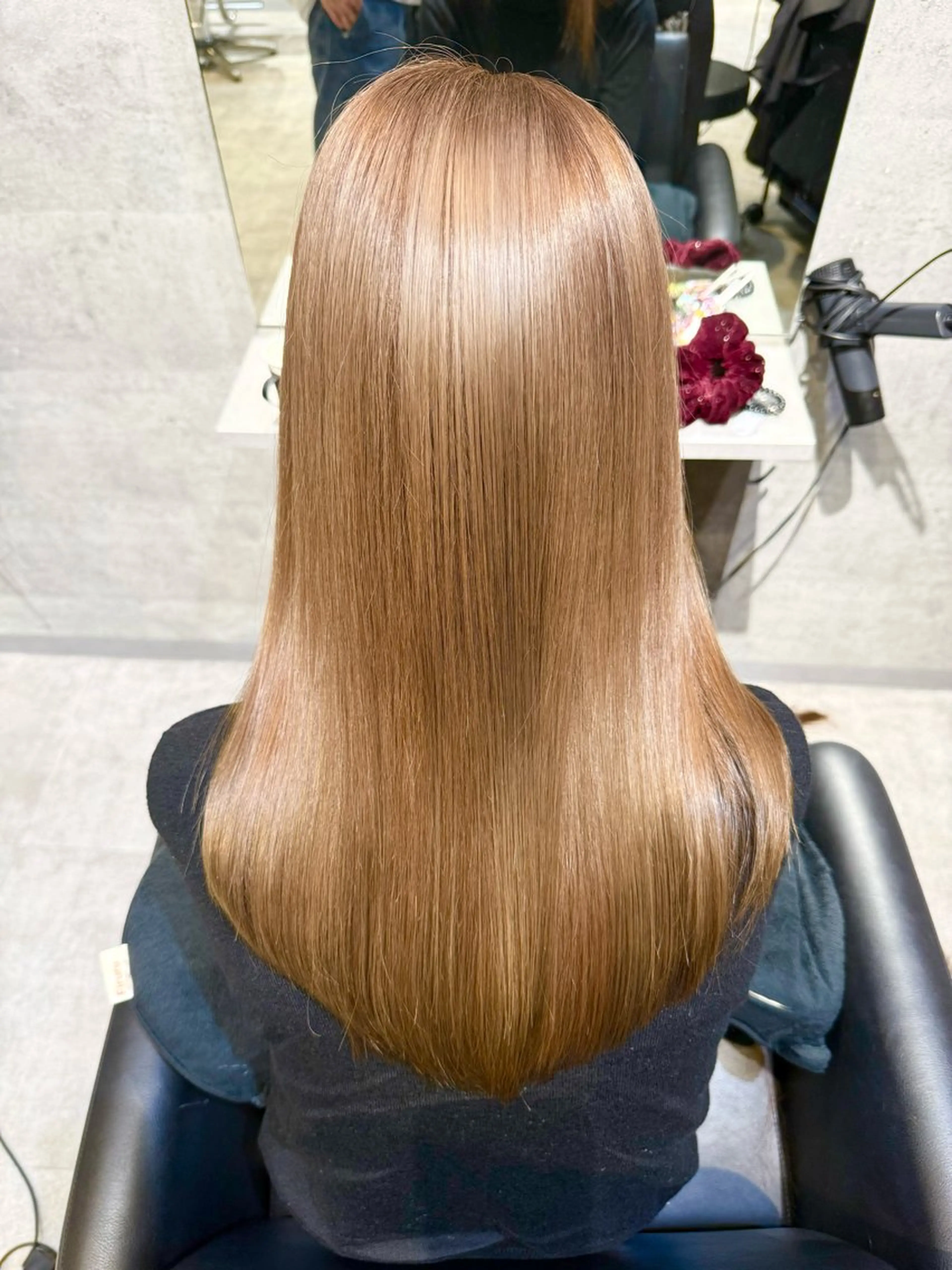 ロング カラー カット ヘアカラー ＿WHITE鳳店所属・＿white鳳店/ 牧原彩乃のヘアスタイル